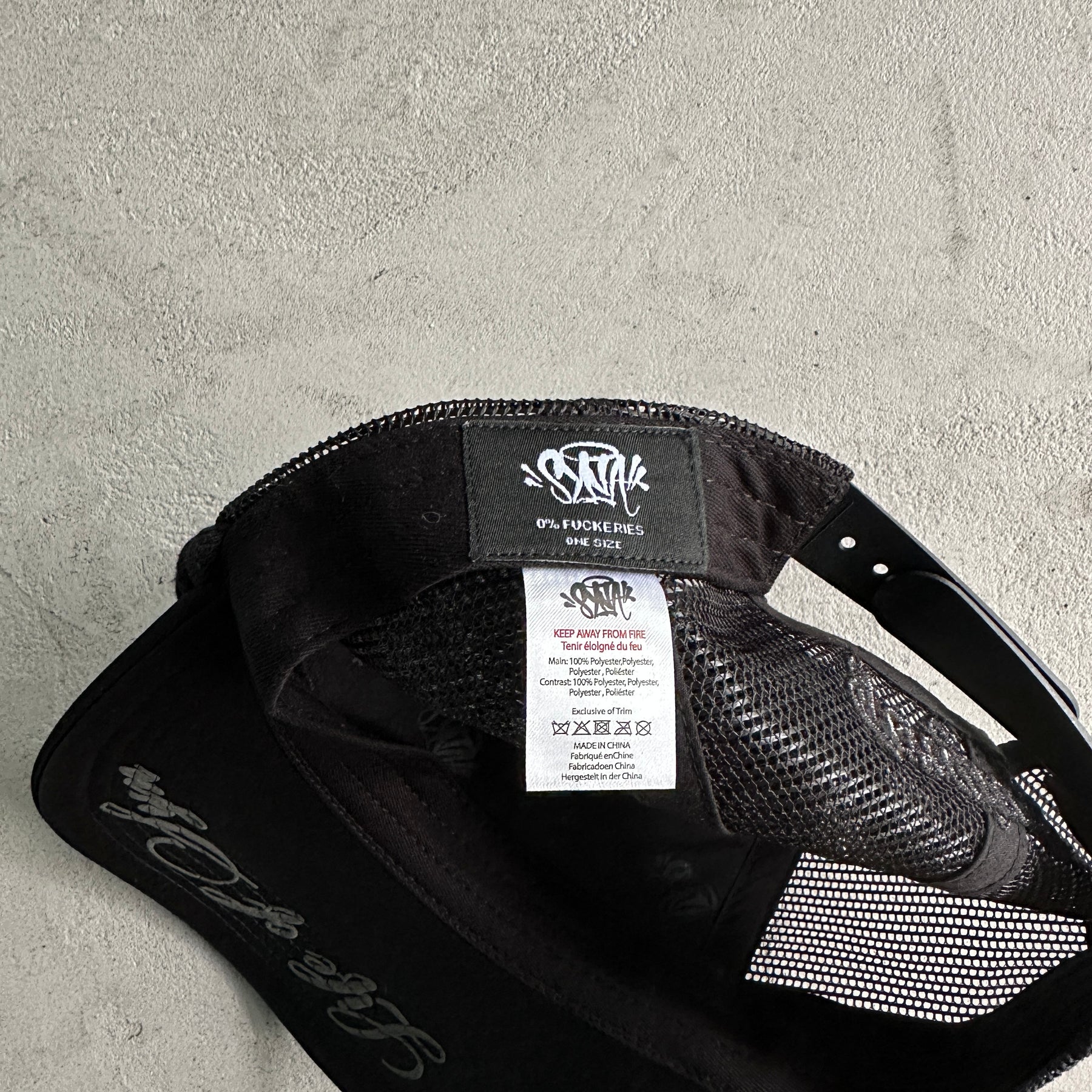 Boné Syna World “Trucker” ( Preto )