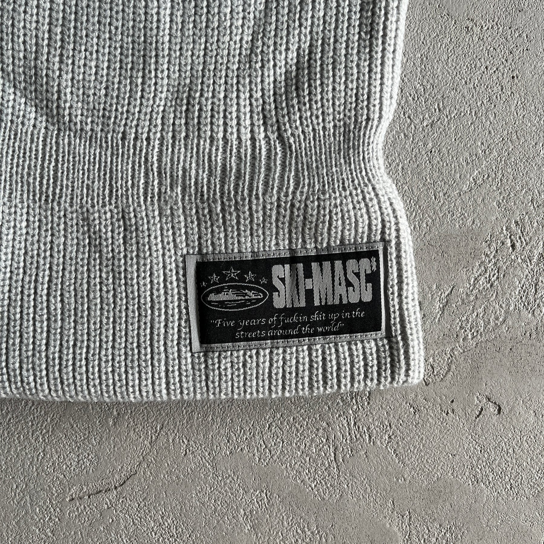 Balaclava Corteiz “5th Anniversary” ( Cinza )