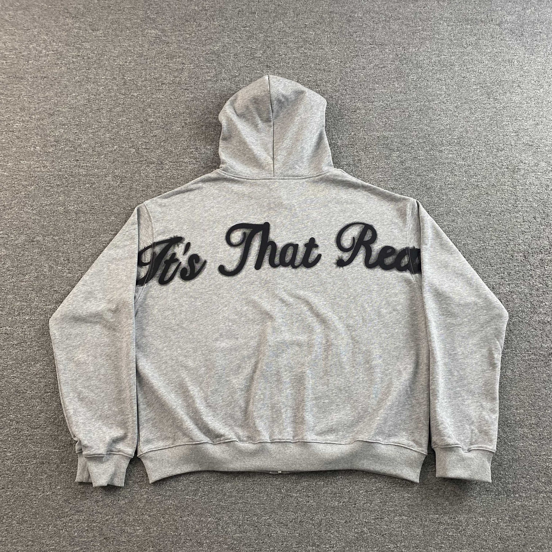 Moletom Corteiz “It's That Real” ( Cinza )