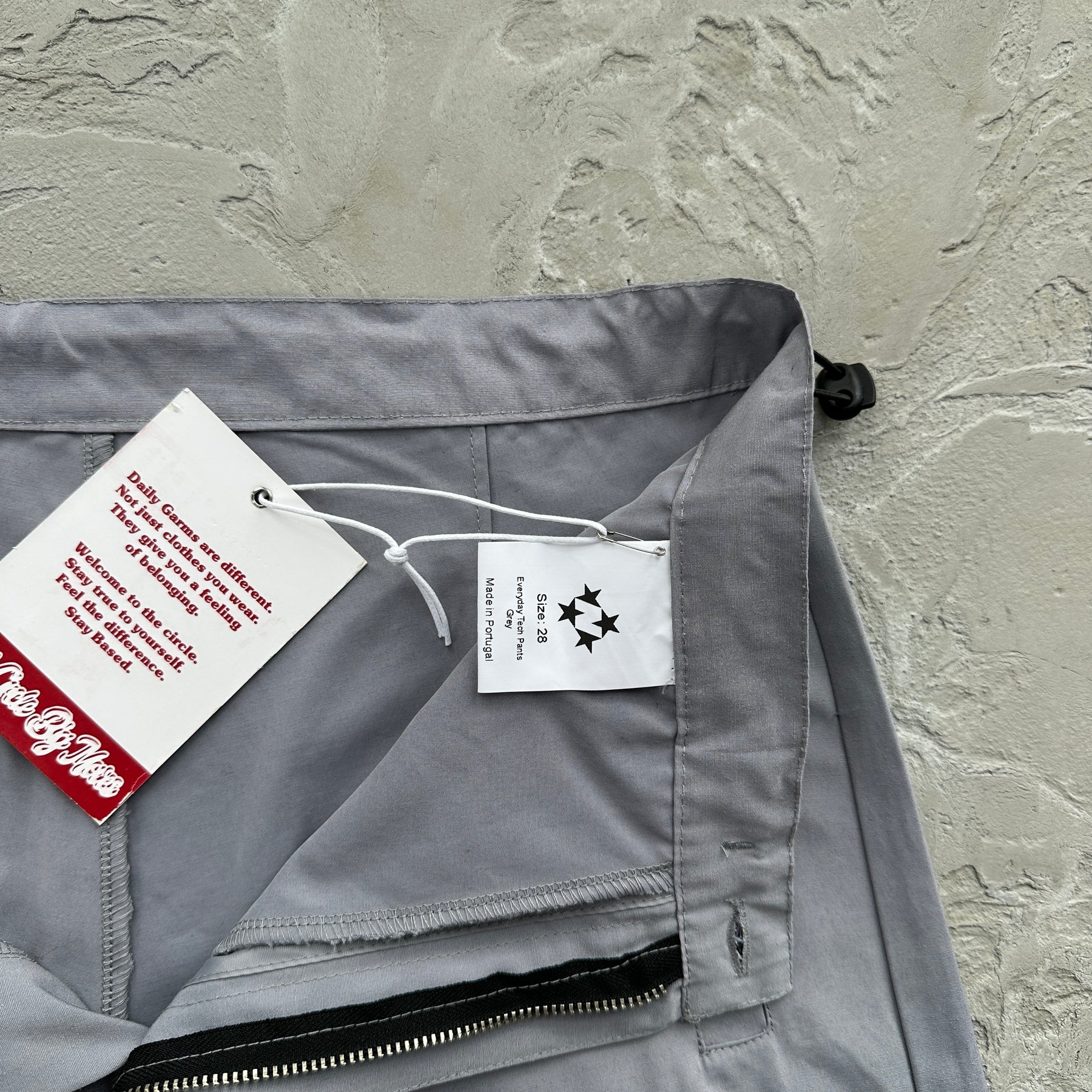 Calça BPM “Embroidered” ( Cinza )