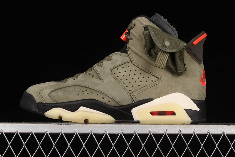 Air jordan 6 x Cactus Jack “University Olive”