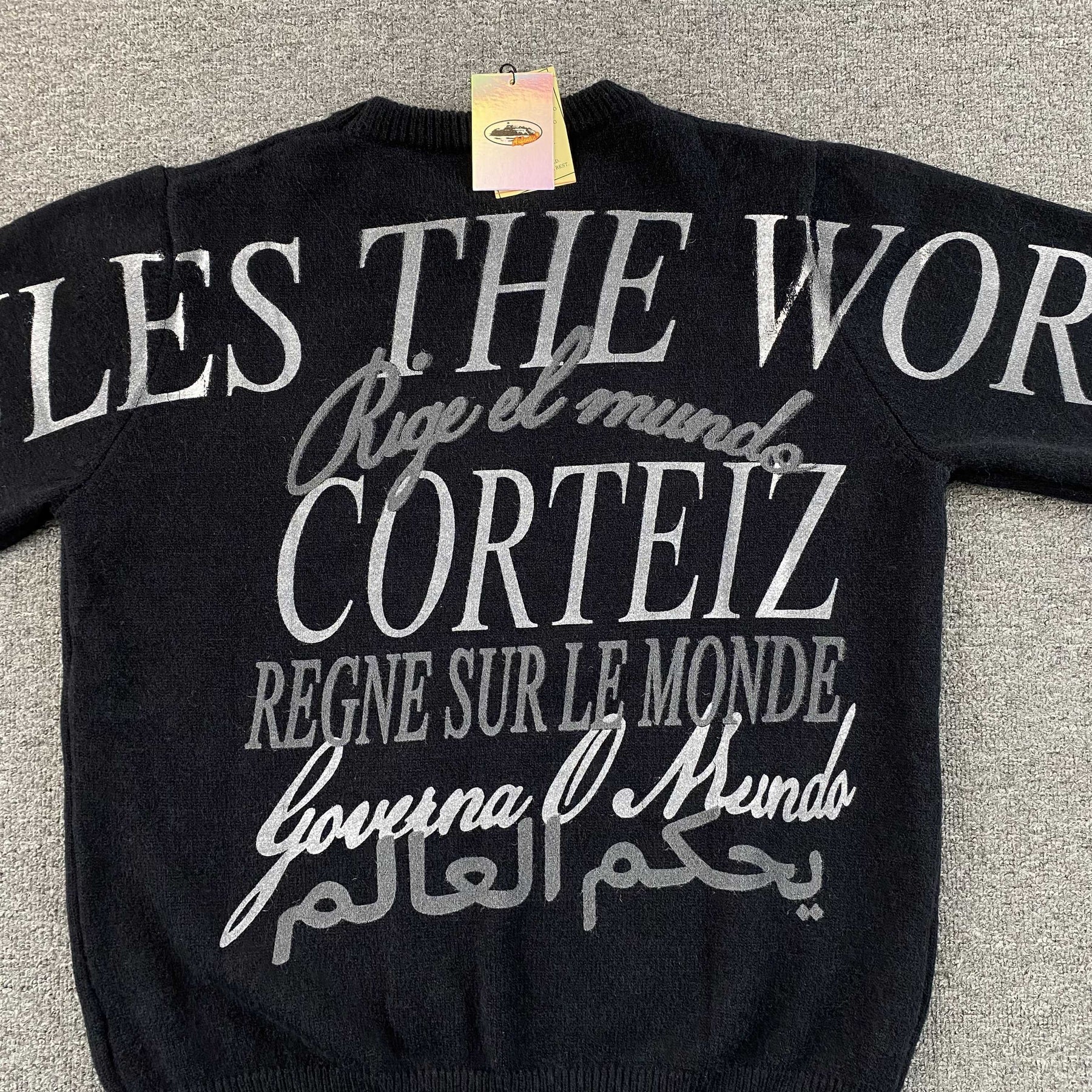 Sueter Corteiz “Embroidered” ( Preta )