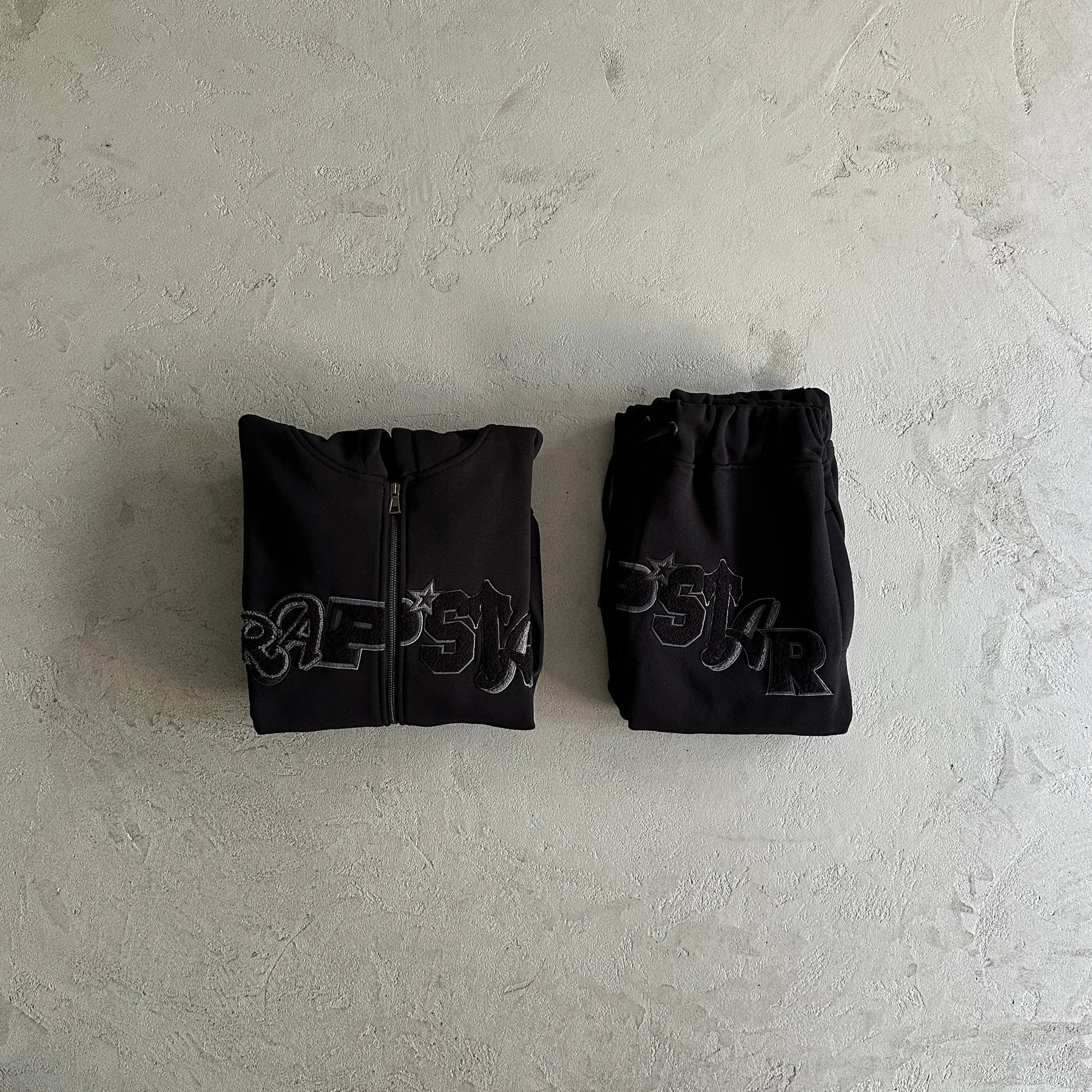 Conjunto Trapstar “Widcard” ( Preto )