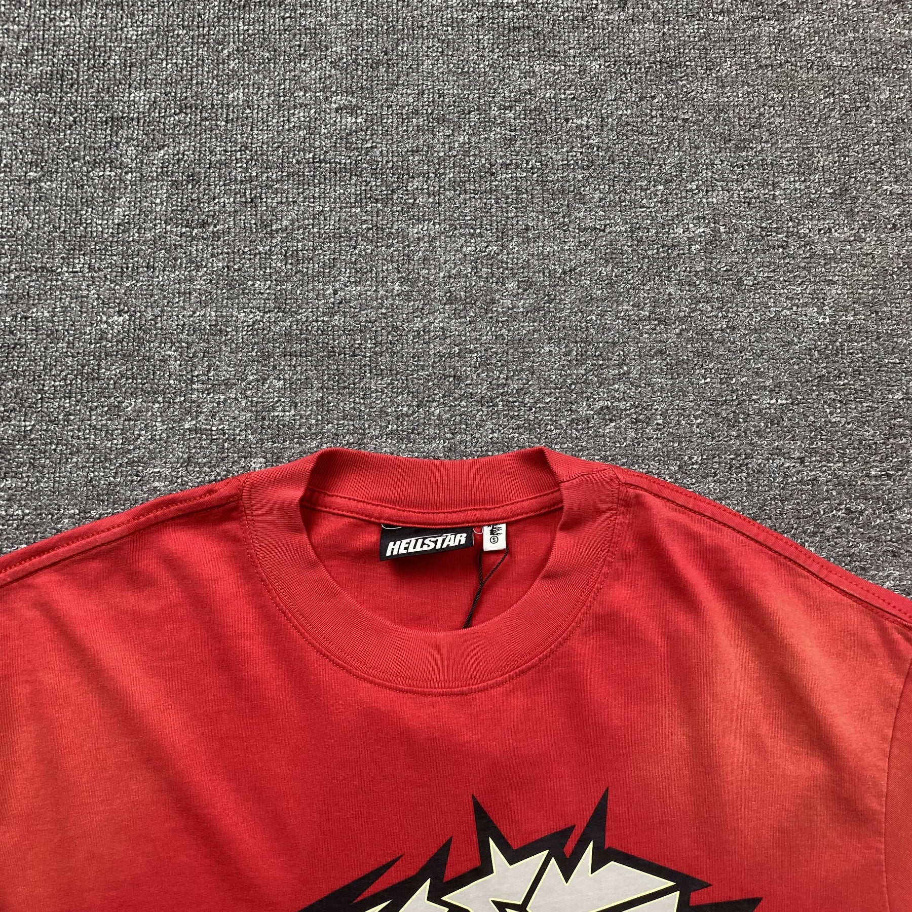 Camisa Hellstar “Crack Print” ( Vermelha )