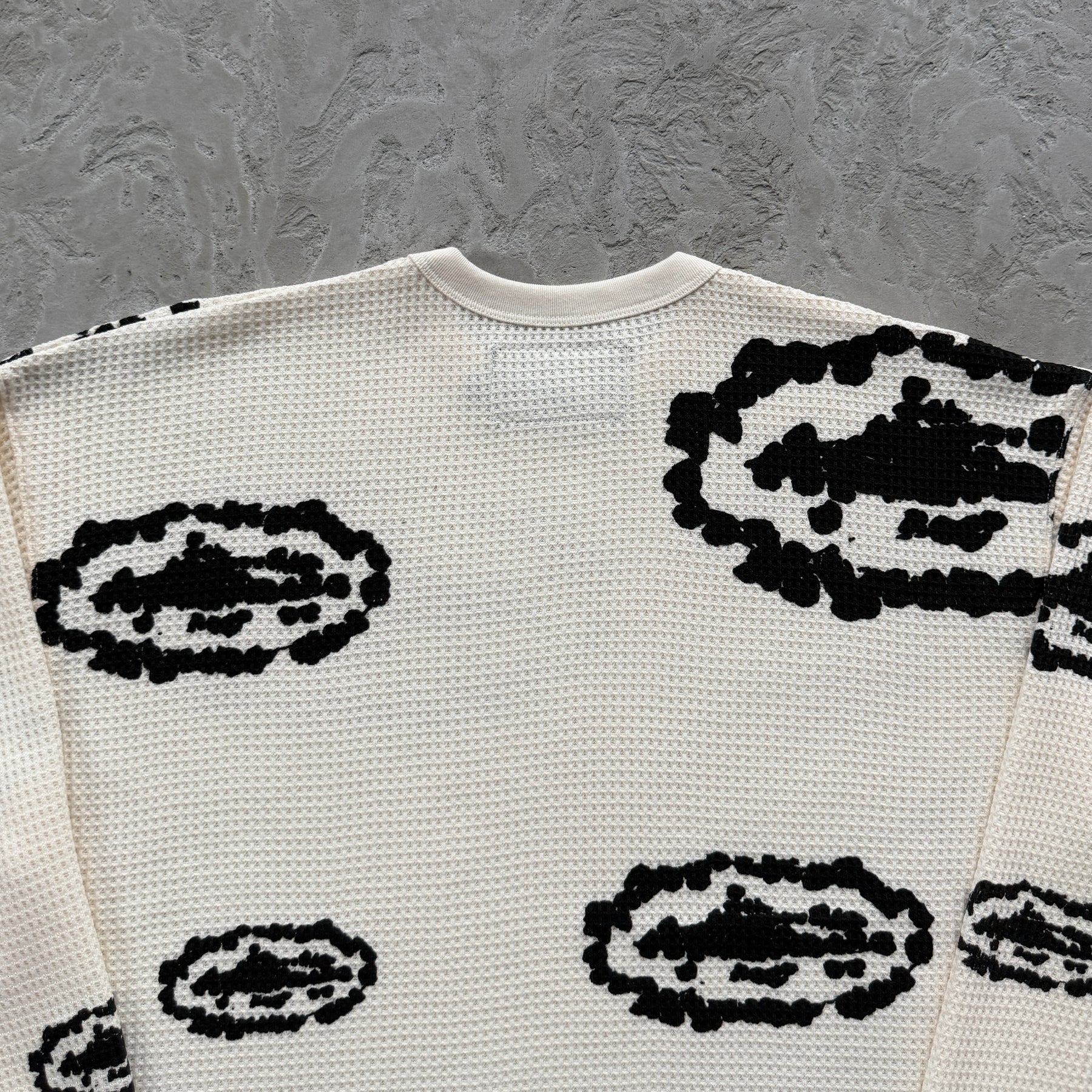 Sueter Corteiz x Denim Tears ( Branco )