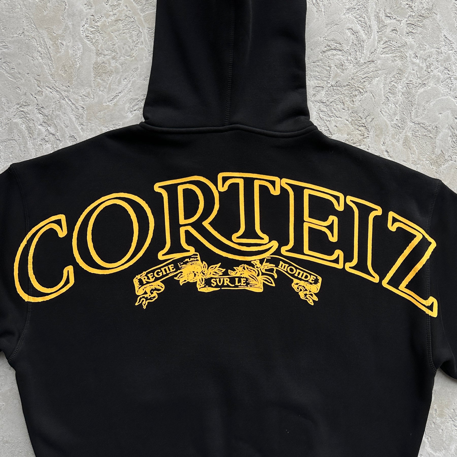 Conjunto Corteiz “Superior Royale” ( Preto e Amarelo )