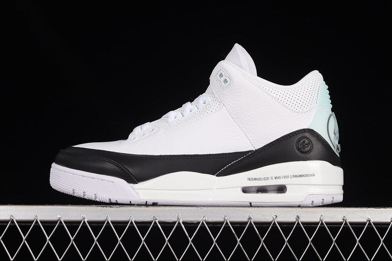 Air Jordan 3 x Fragment Design ( White and Black )