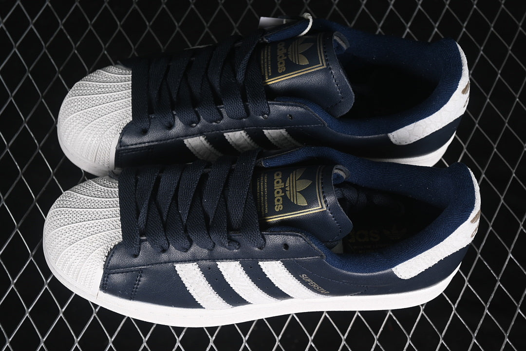 Adidas Campus “Superstar II Night Indigo Off White Snakeskin”