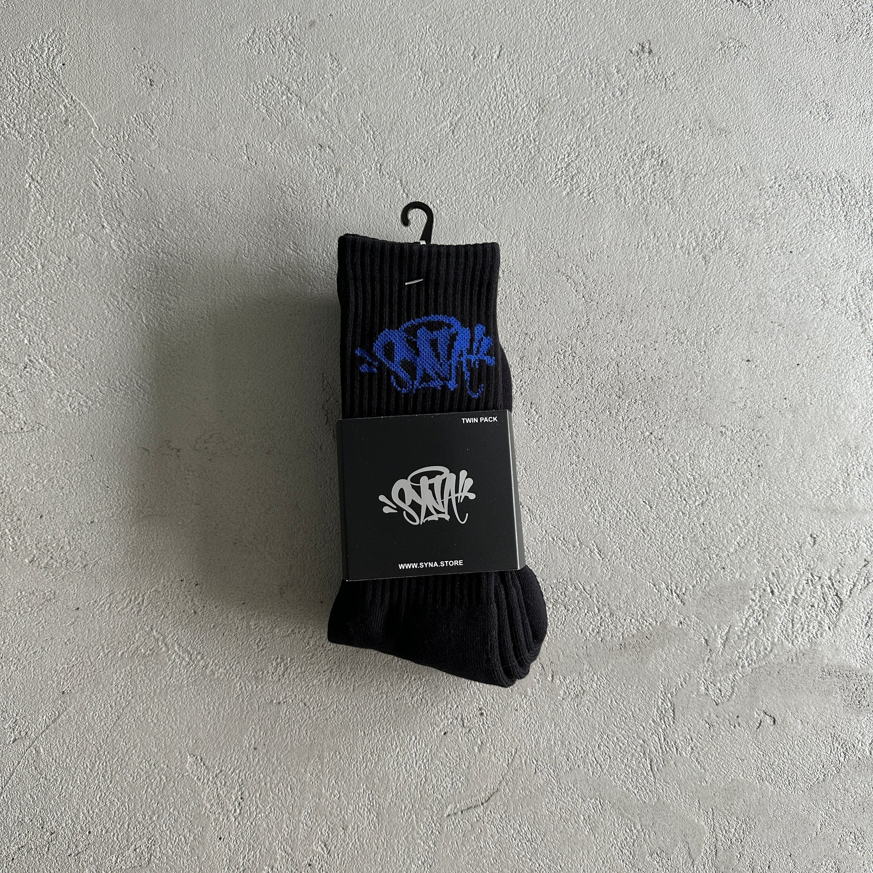 Meia Syna World Roxa e Branca / Azul e Preto ( Pack com 2 cores )