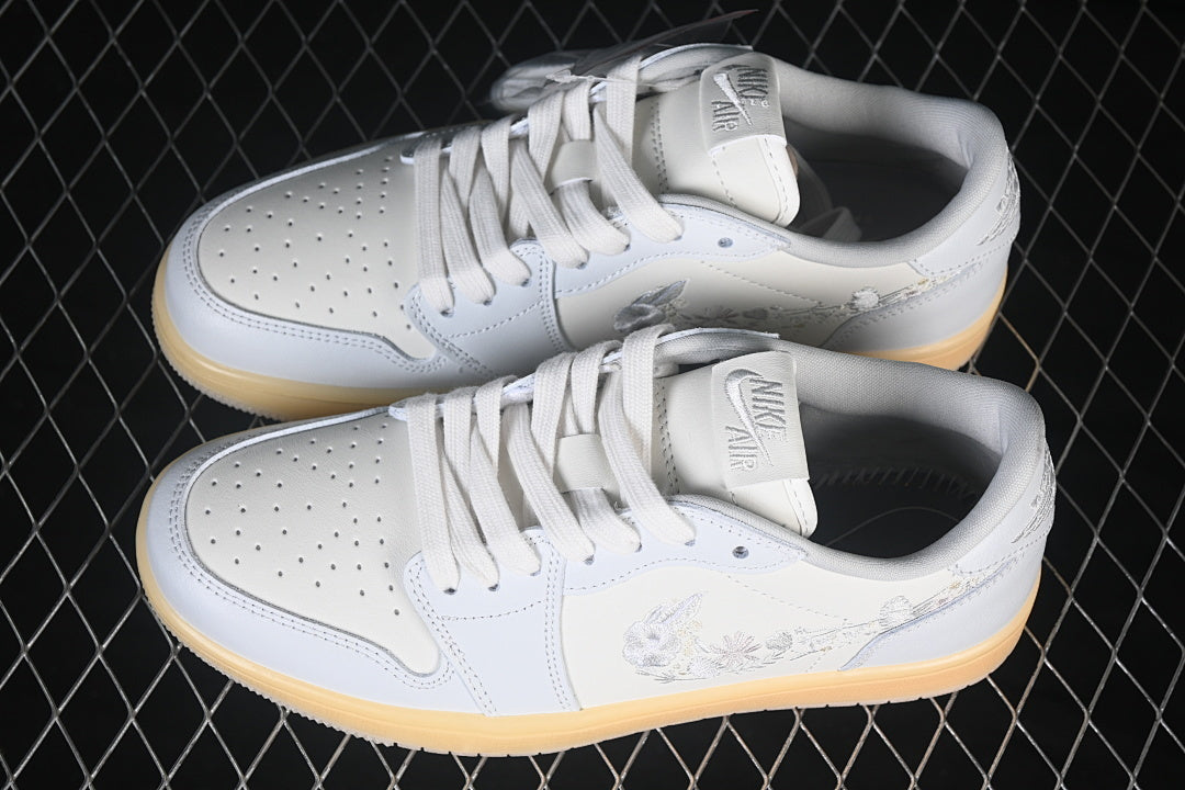 Air Jordan 1 Low "Floral Swoosh”