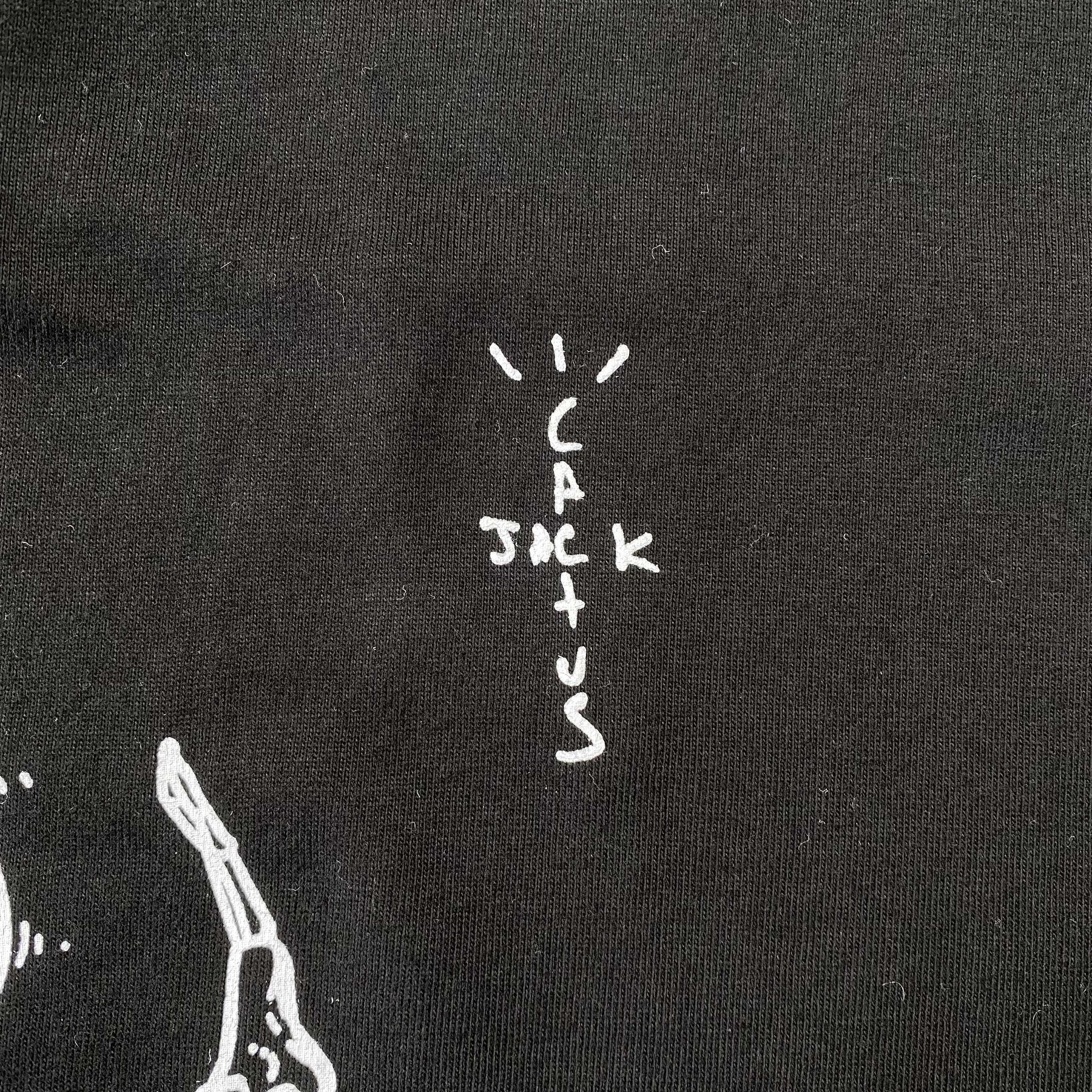 Camisa Cactus Jack “Football Skeleton” ( Preta )