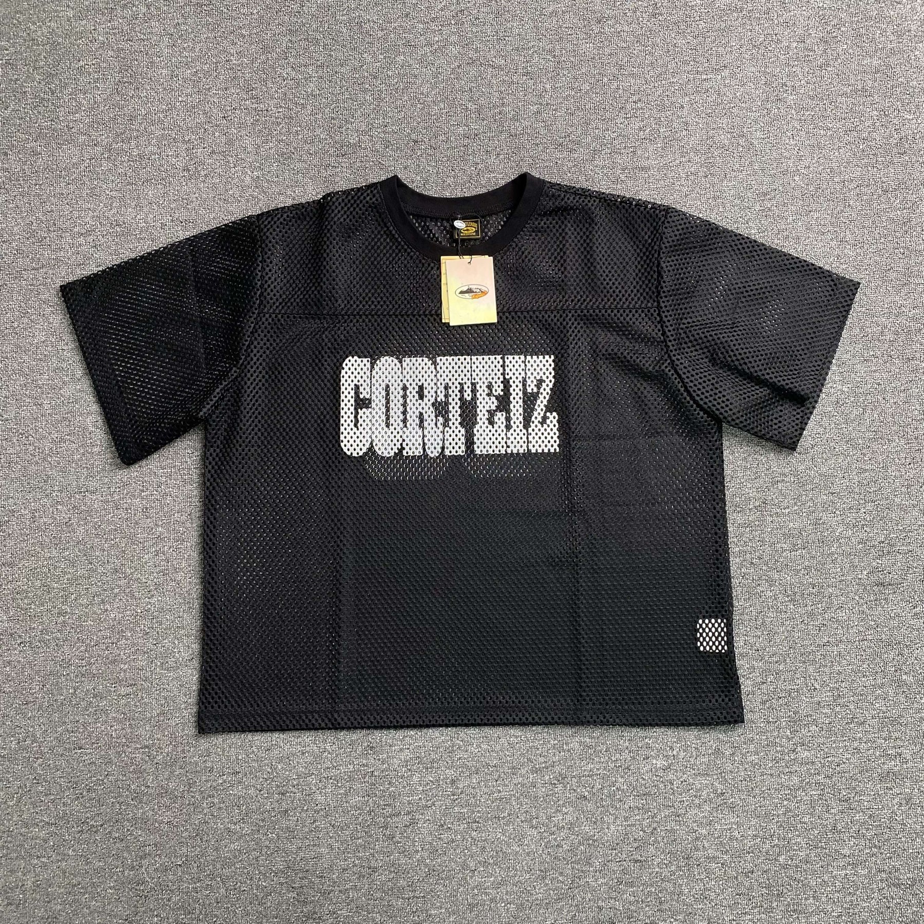 Camisa Corteiz “State Mesh” ( Preta )