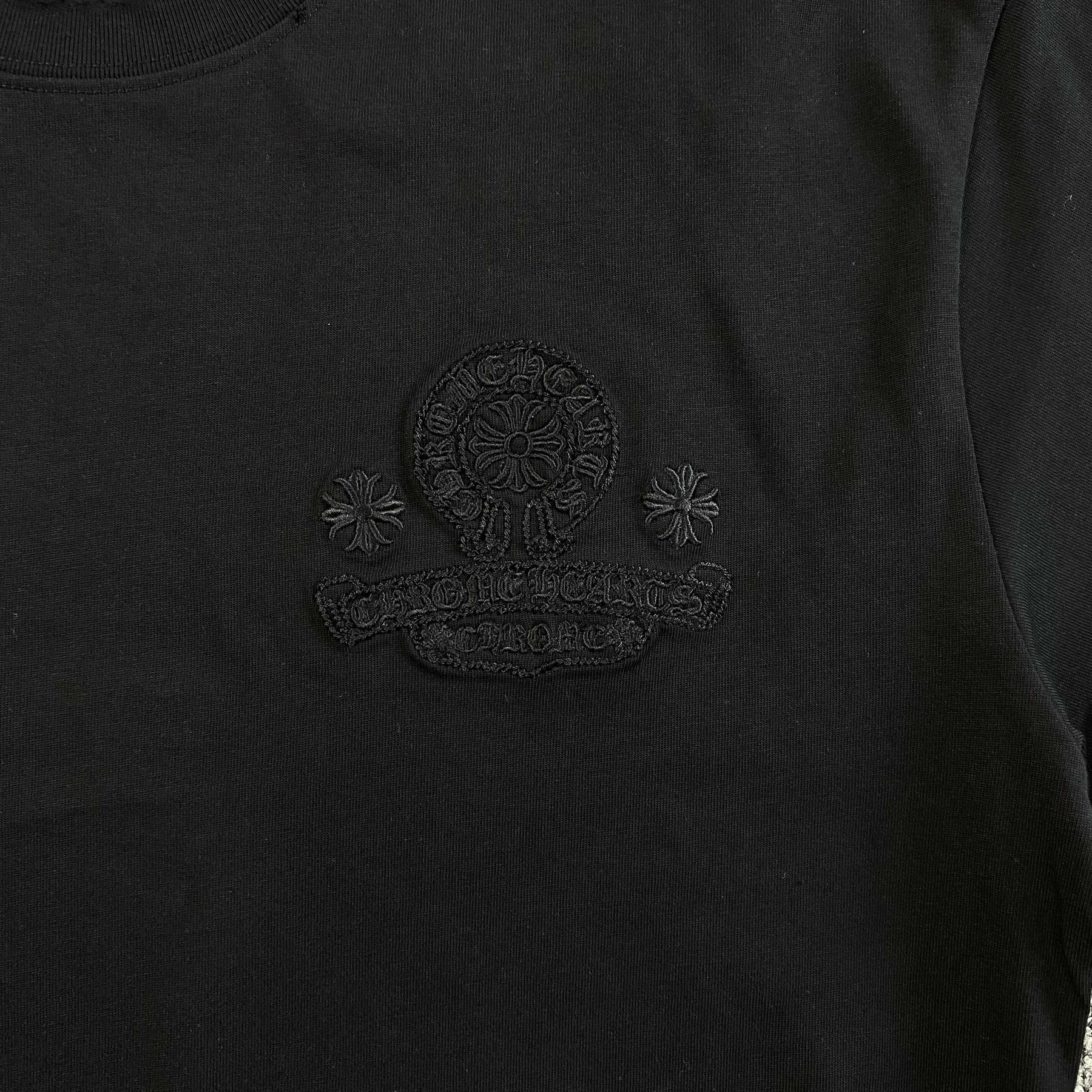 Camisa Chrome Hearts “Basic CH” ( Preta )