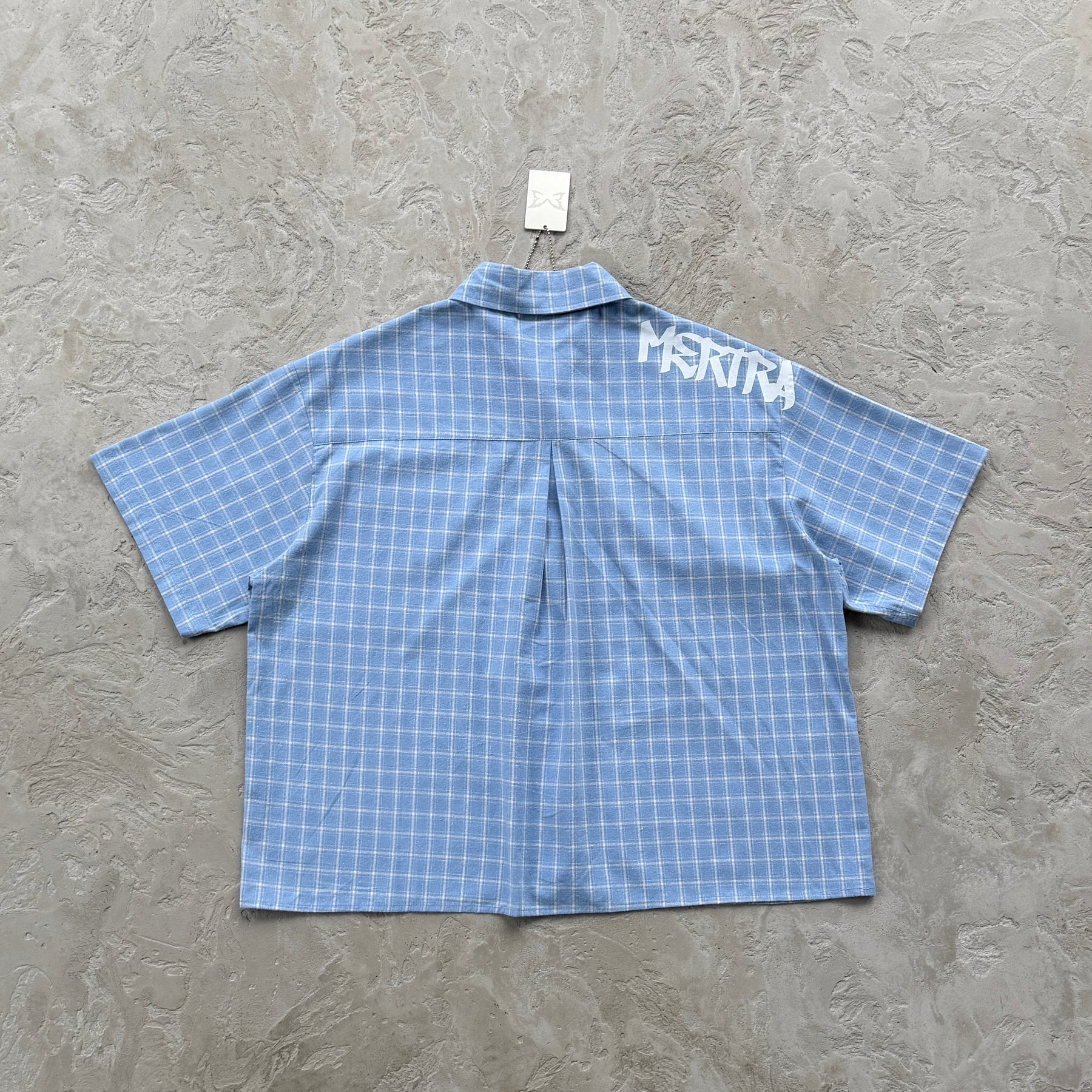 Camisa Mertra “Plaid Shirt” ( Azul )