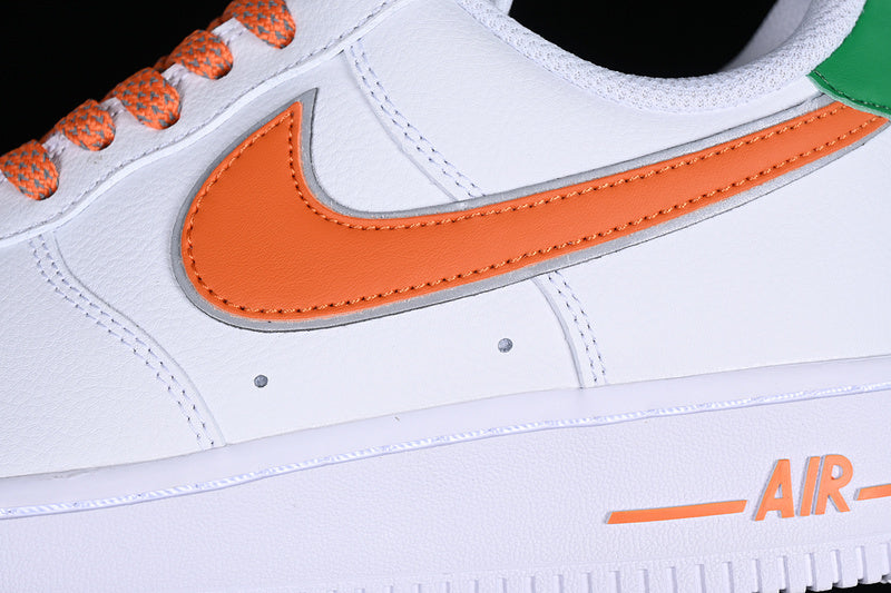 Air force 1 x Stranger things “Hawkins” ( Branco com Laranja )