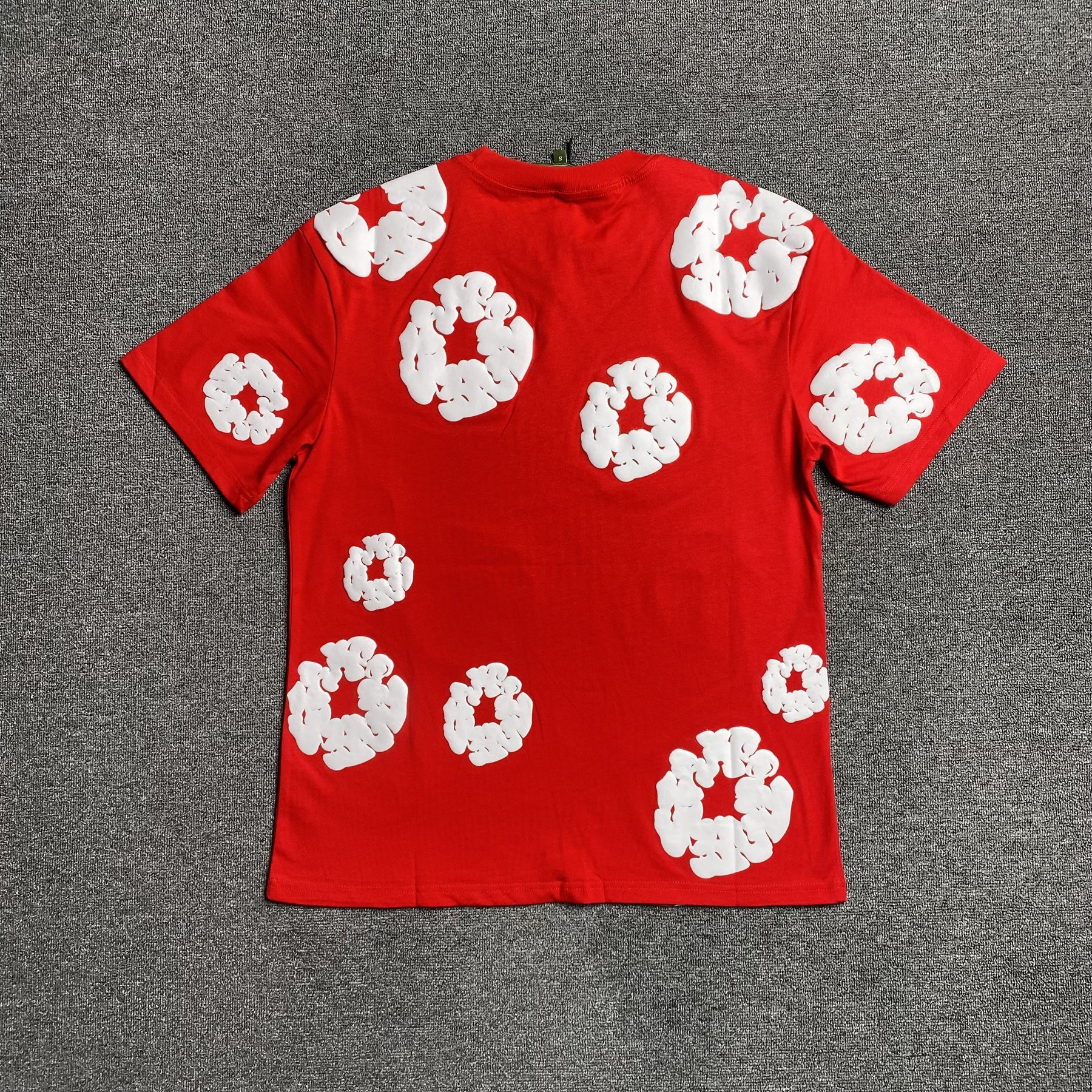 Camisa Denim Tears (Vermelho com Branco)