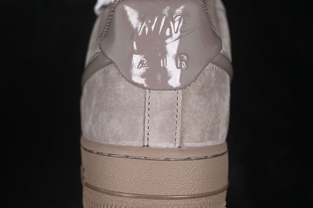 Air force 1 “Suede Glossy Mink Brown”