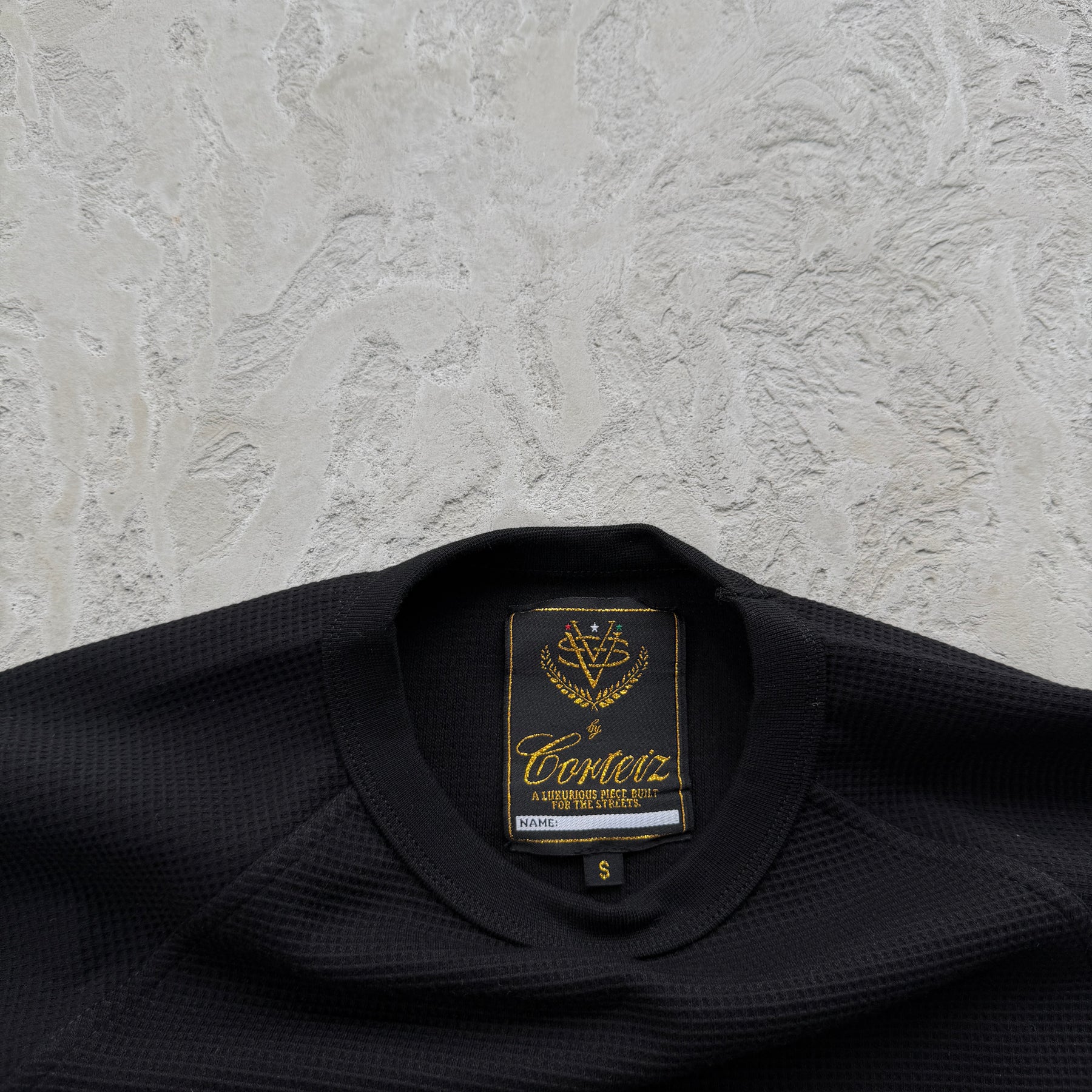 Sueter Corteiz “Star Raglan Waffle Thermal”