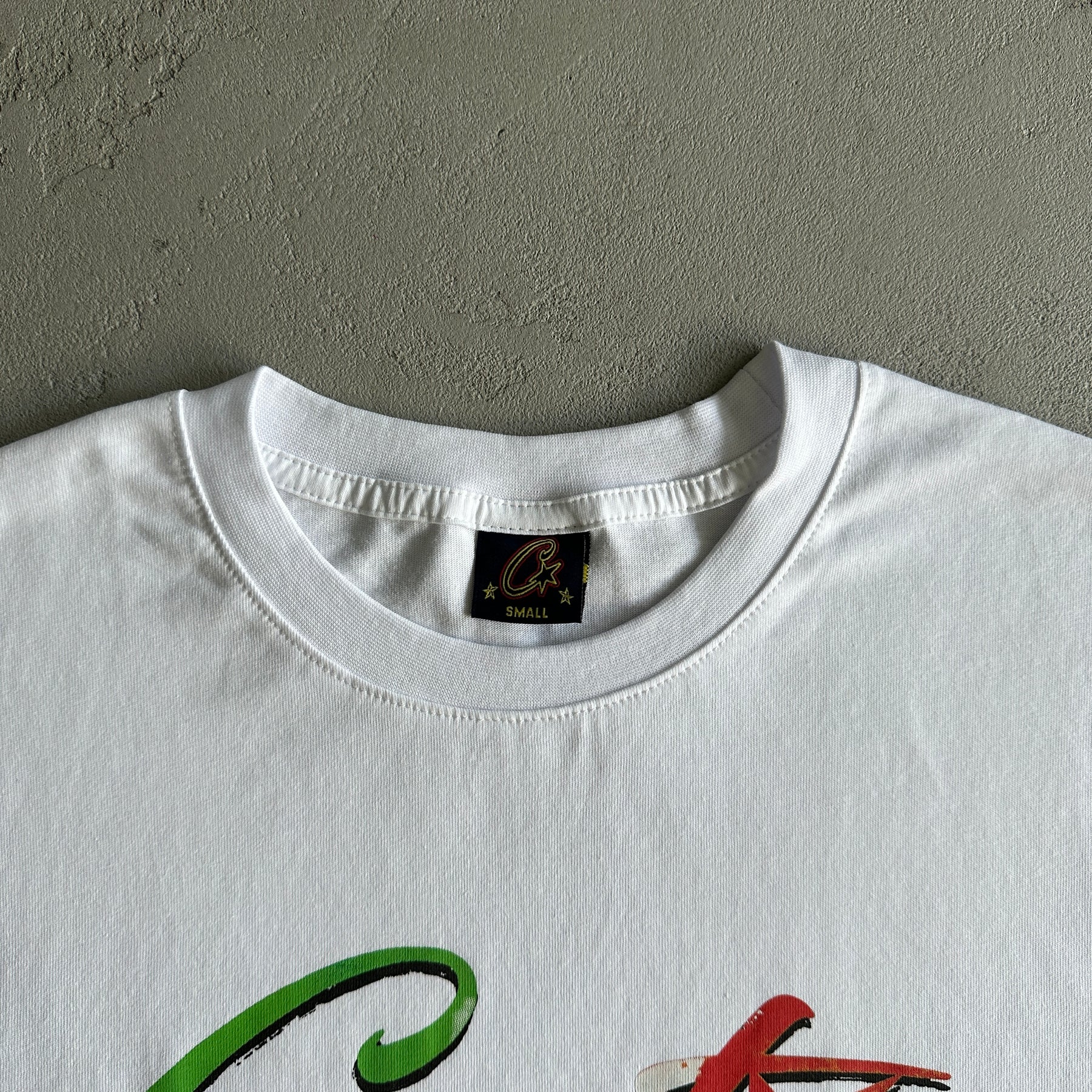 Camisa Corteiz ”Italia” ( Branca )
