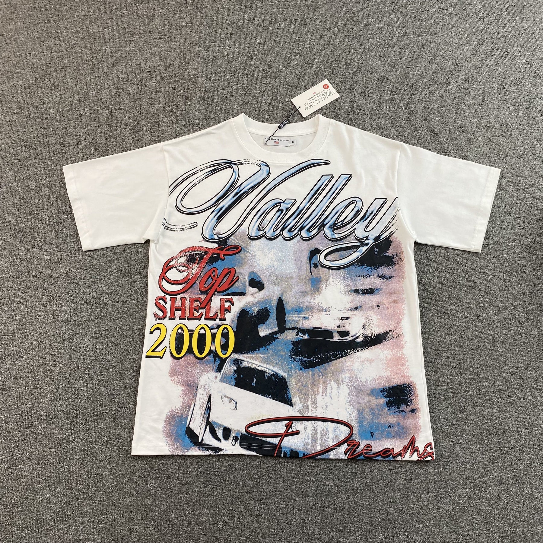 Camisa Valley Dreams “Top Shelf 2000" ( Branca )