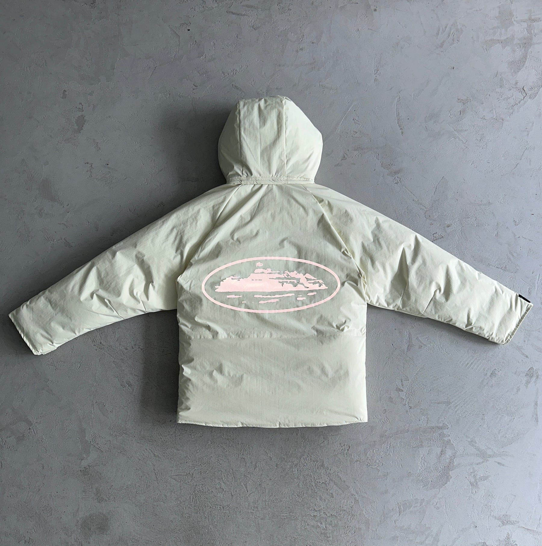 Jaqueta Corteiz “Bolo B.I.G” ( Branca )