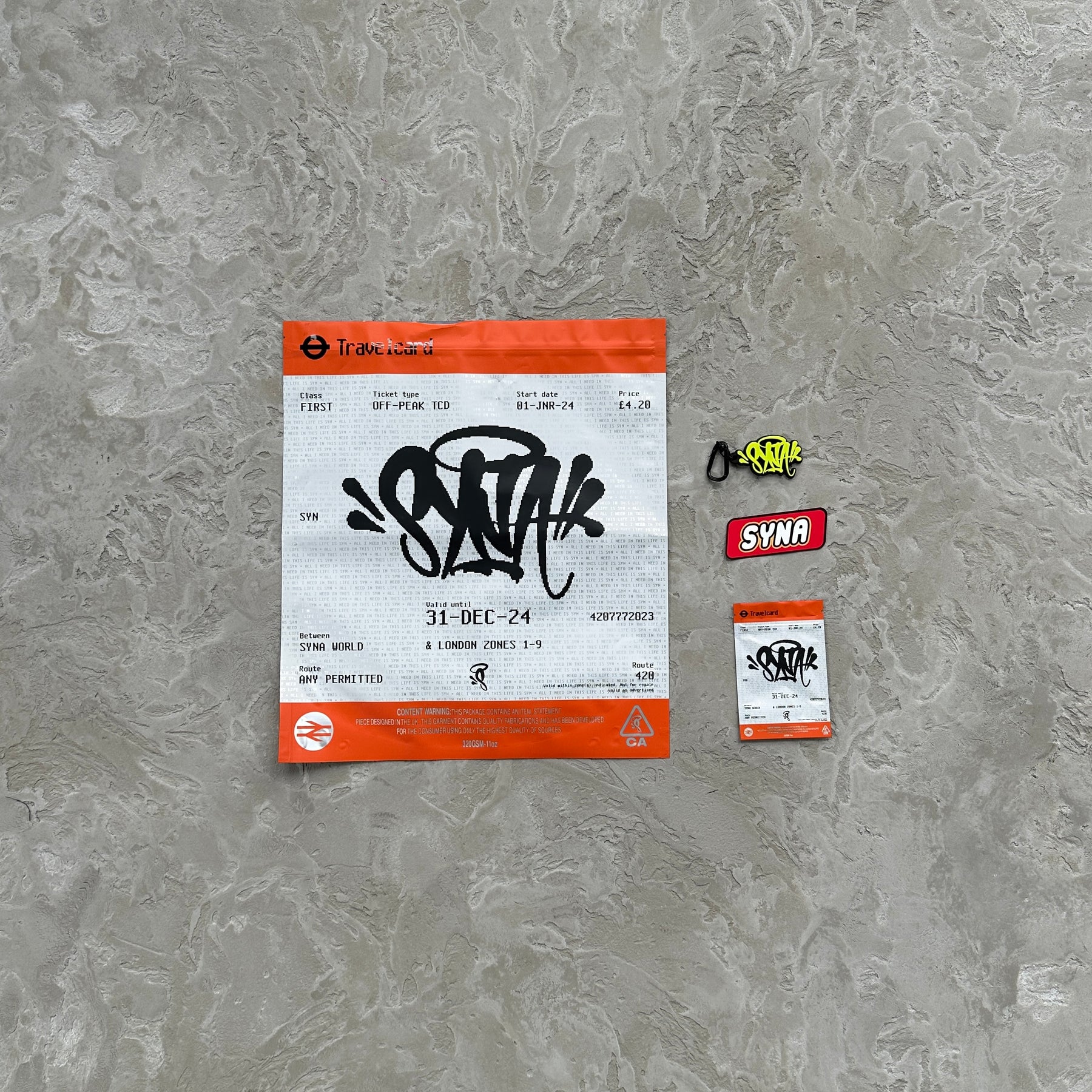 Conjunto Syna World “Team Pipe“ ( Cinza )