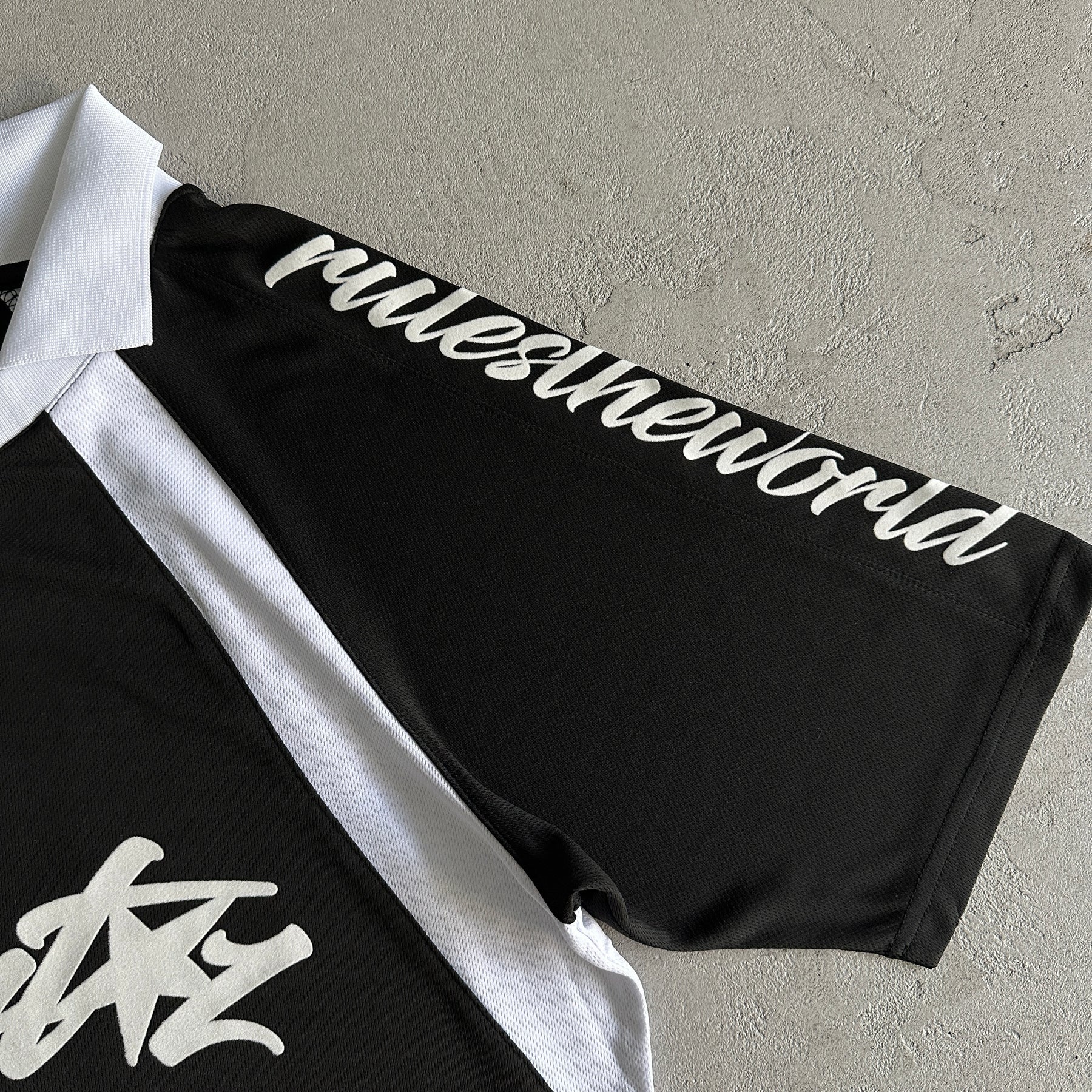 Camisa Corteiz “Panel Jersey” ( Preta )