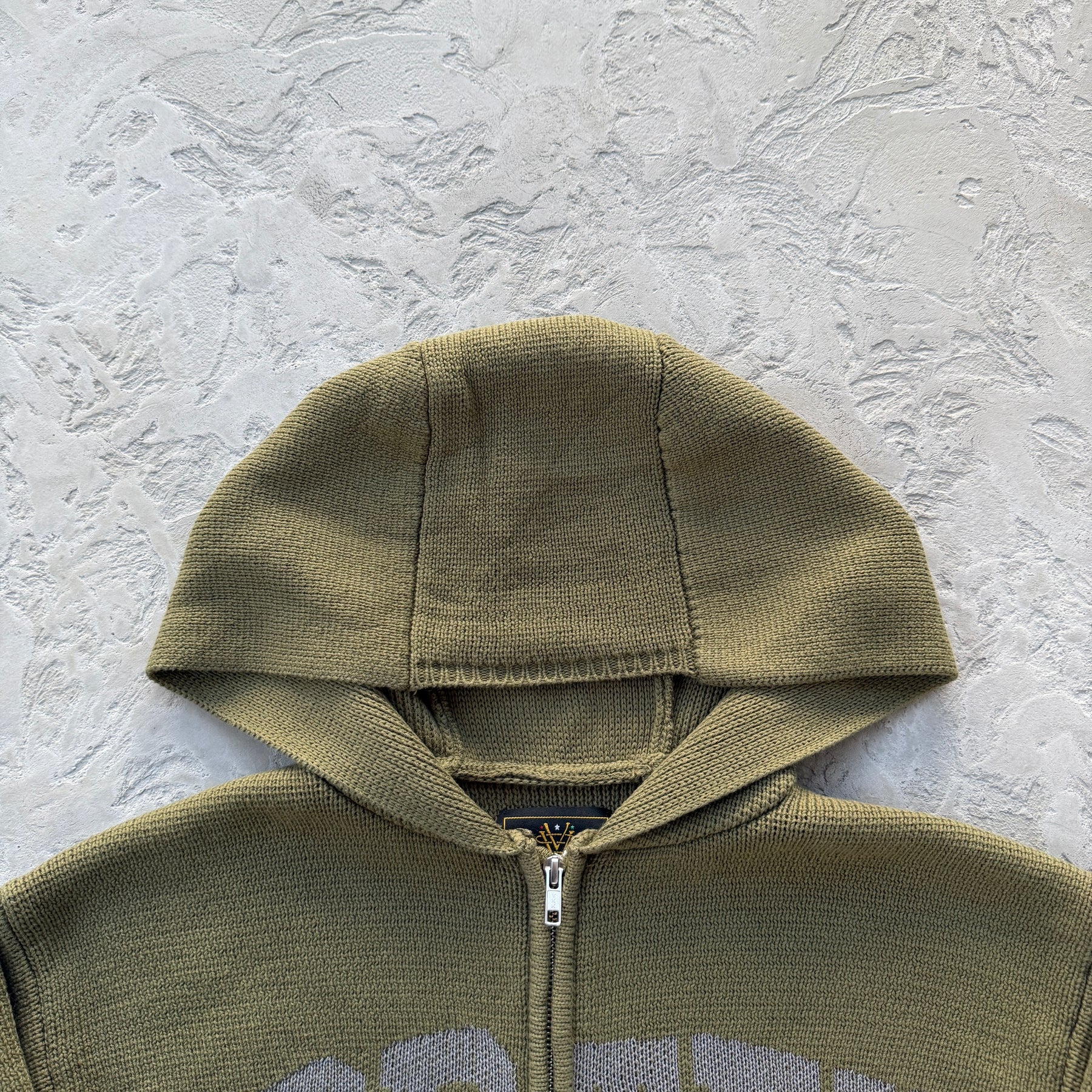 Moletom Corteiz “College Knit Zip ” ( Verde )