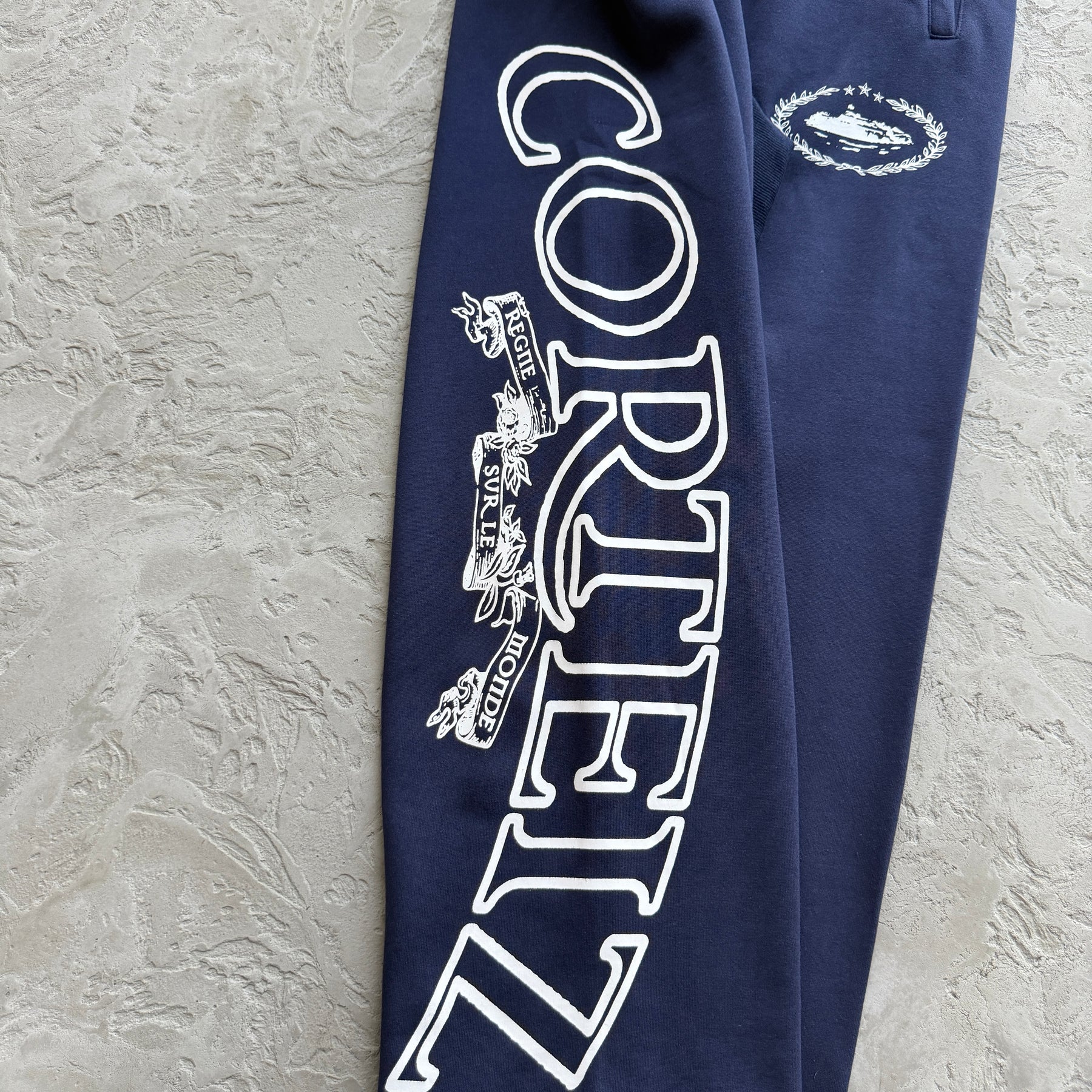 Conjunto Corteiz “Cortears Royale Zip” (Navy)