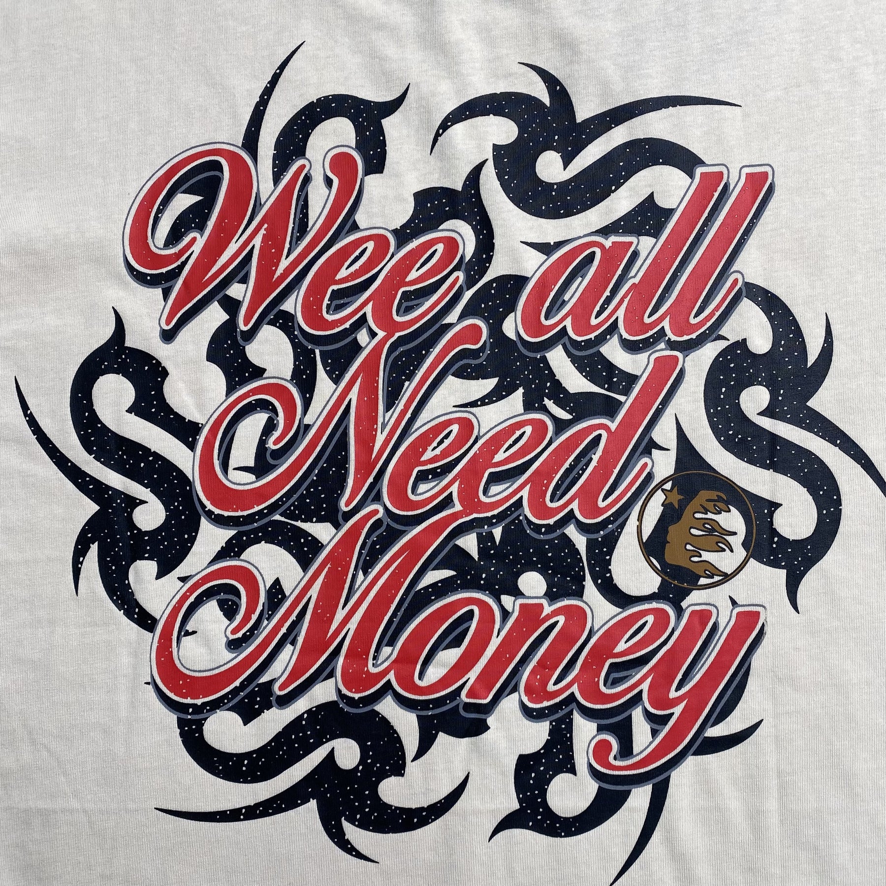 Camisa Hellstar “We all Need Money” ( Off White )