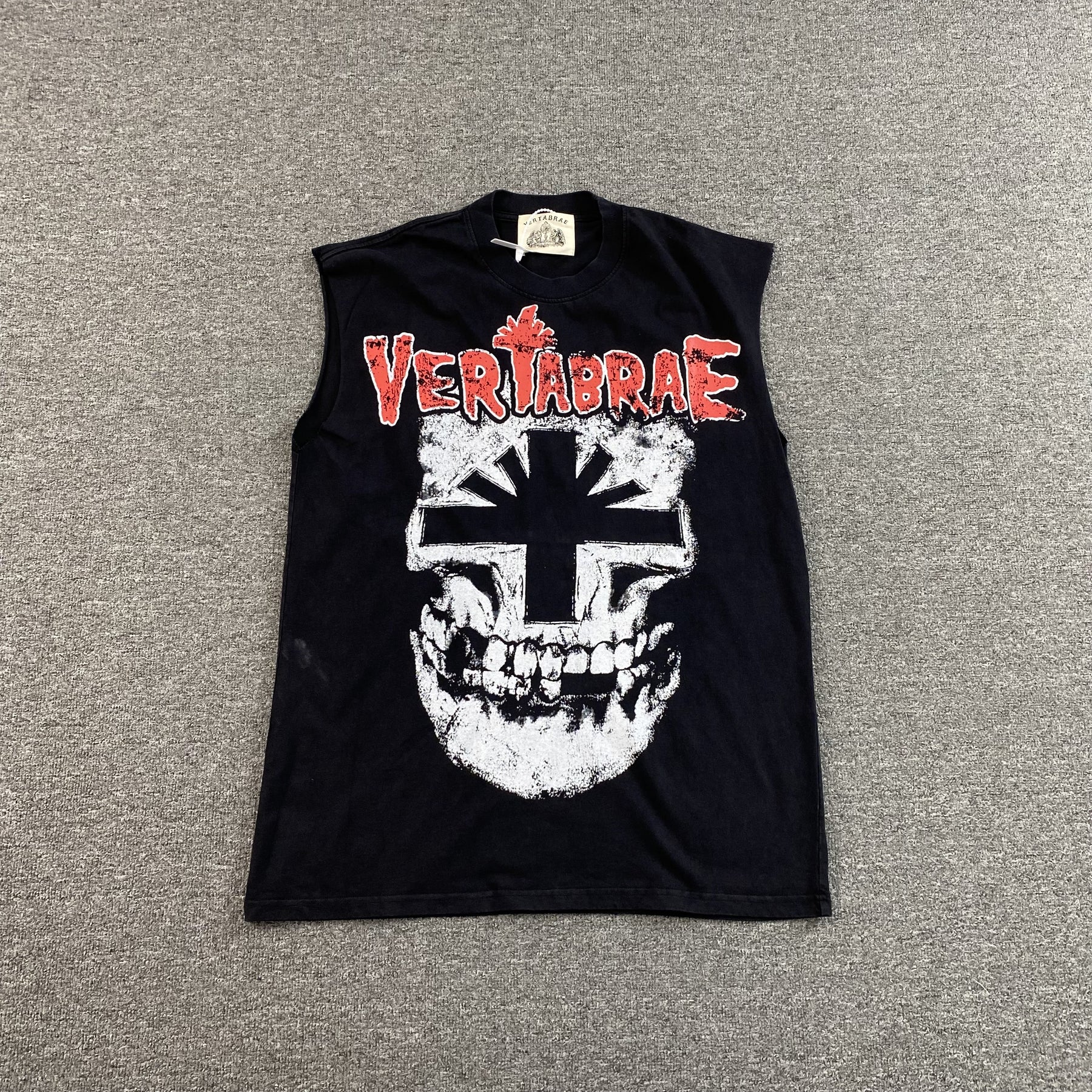 Camisa Vertabrae “Washed Black”