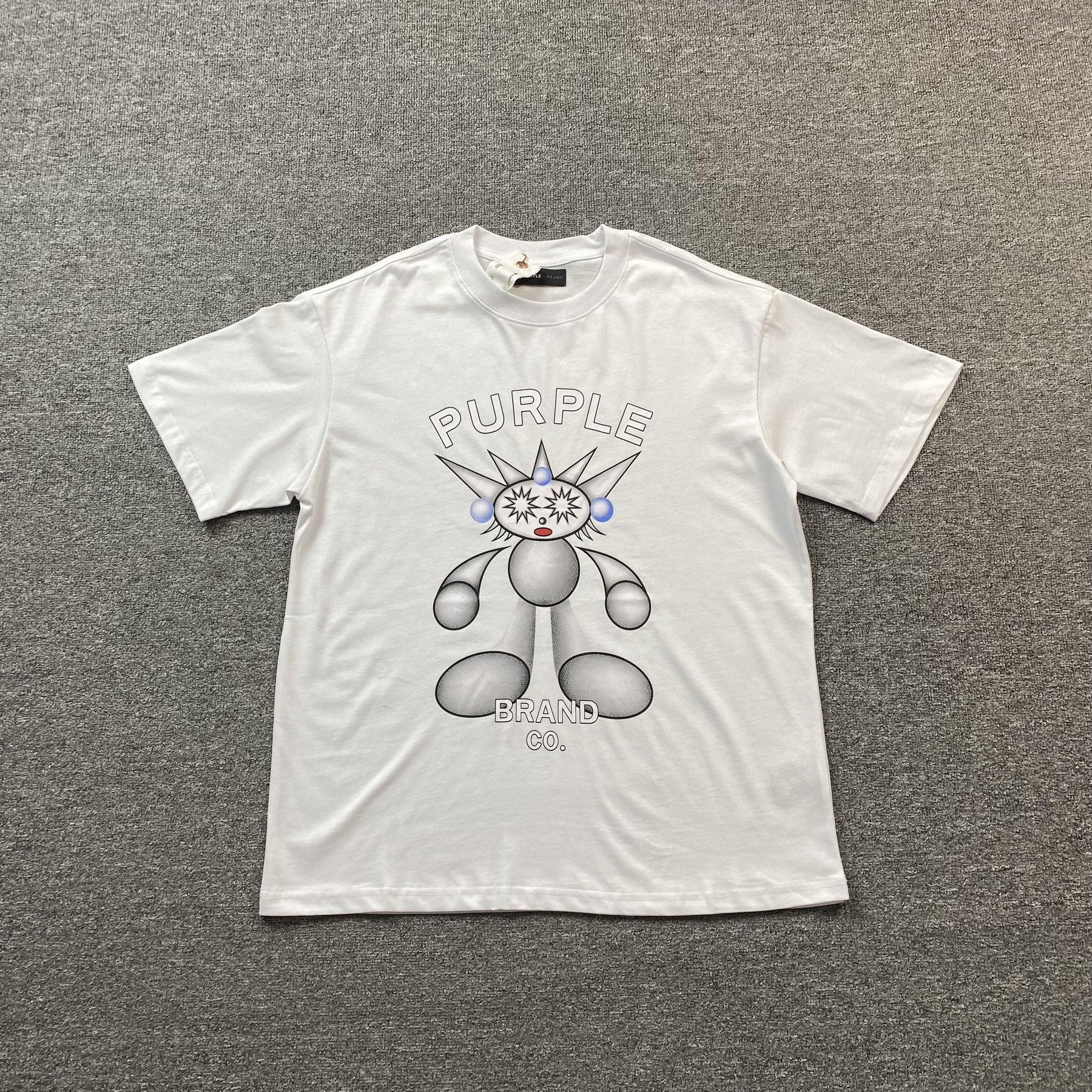 Camisa Purple Brand “Alien Mascot” ( Branca )