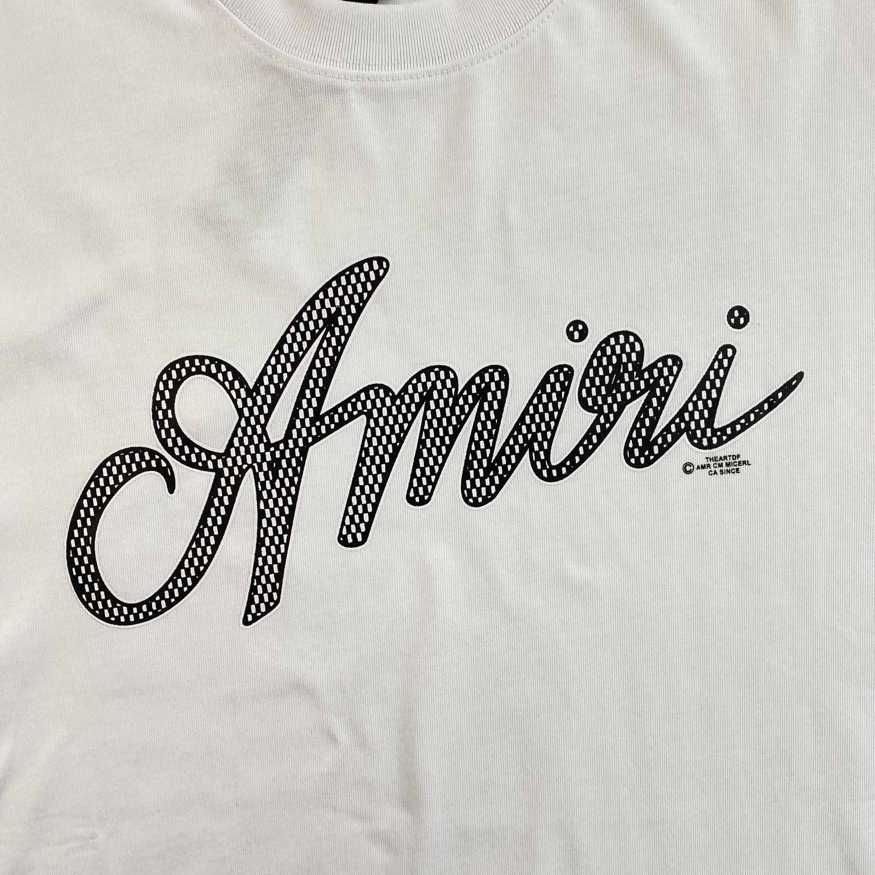 Camisa Amiri “Black Graphic” ( Branca )