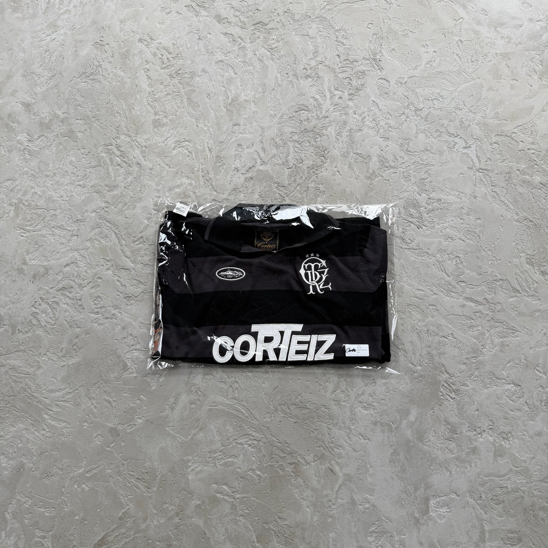 Camisa Jersey Corteiz “Striped knit jersey” ( Preto )