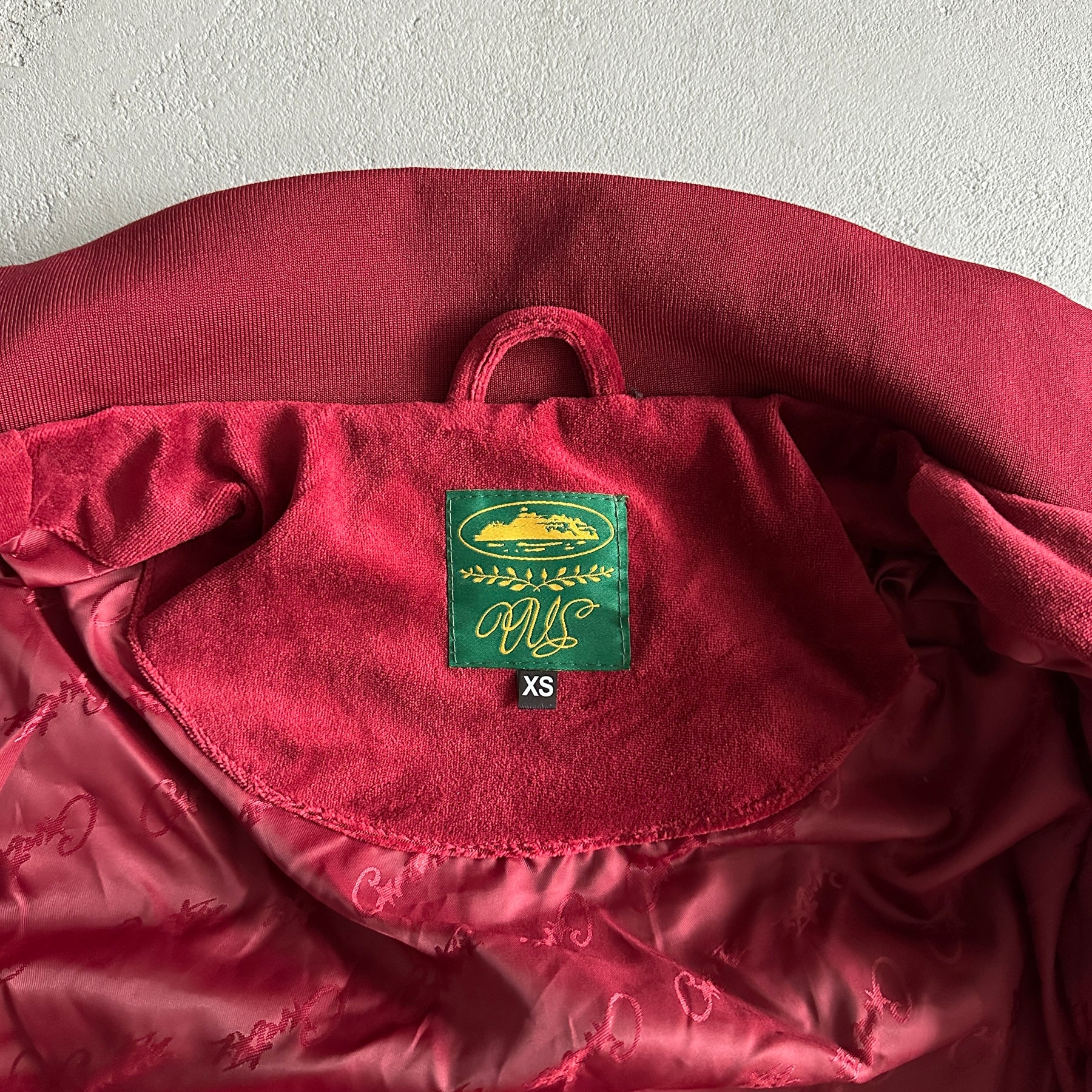 Cojunto Corteiz “Velour Amg” ( Vermelho )