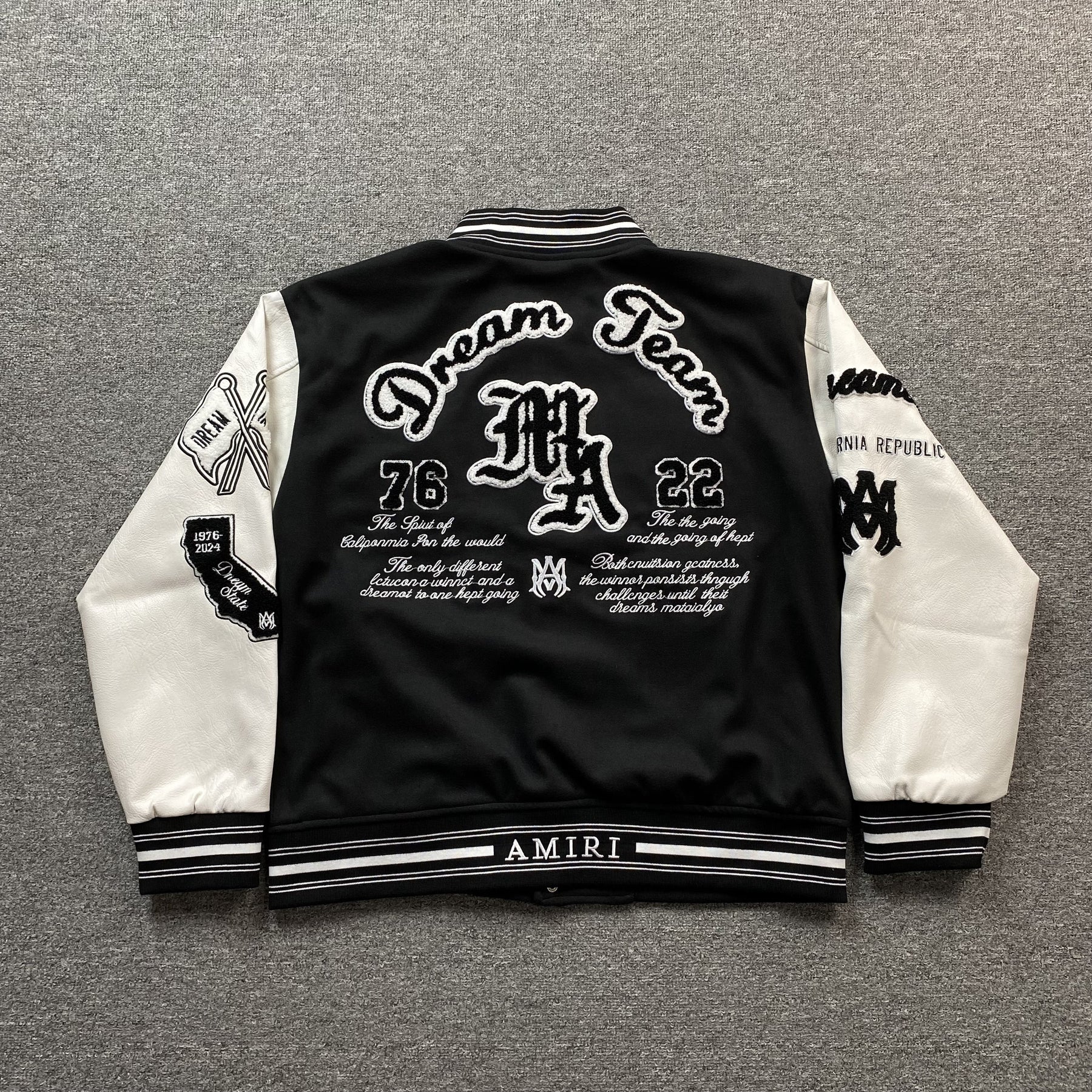 Jaqueta Amiri “Dream Team” ( Preto )