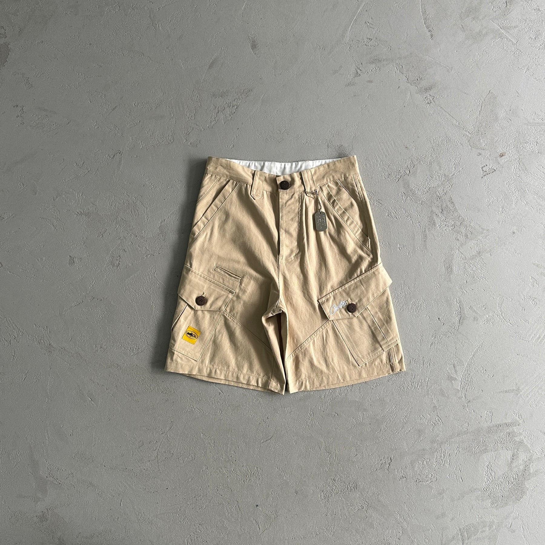 Shorts Corteiz “Slant Pocket Khaki”