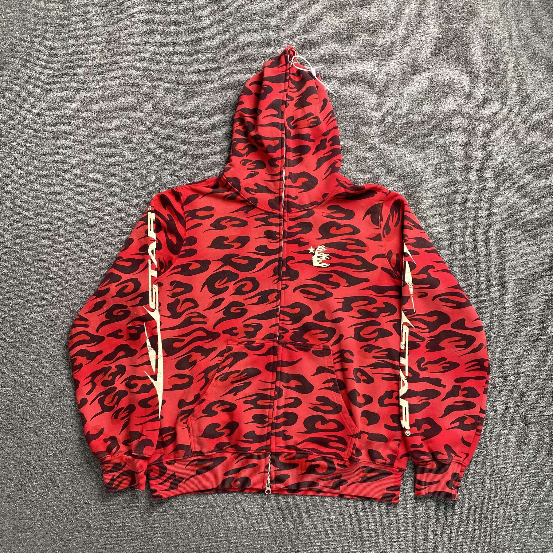 Moletom Hellstar “Cheetah” ( Vermelho )