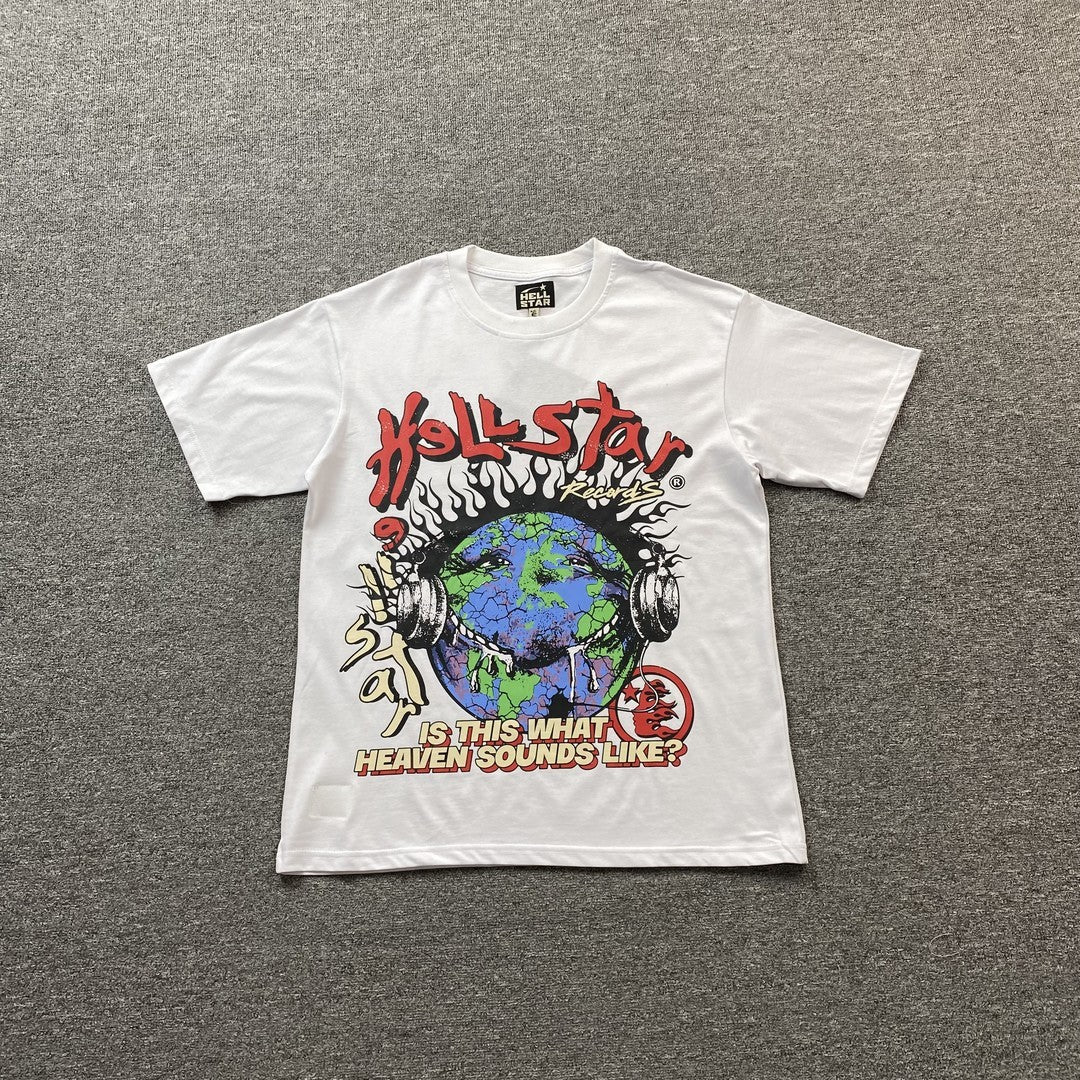 Camisa Hellstar “Heaven On Earth” ( Branca )