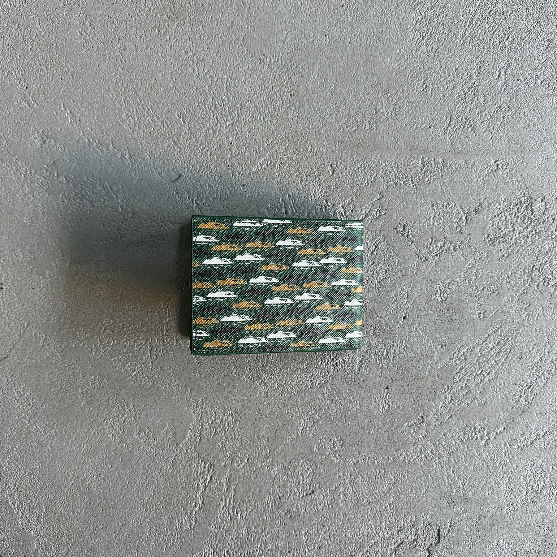 Carteira Corteiz ( Verde ), Com mensagem de agradecimento