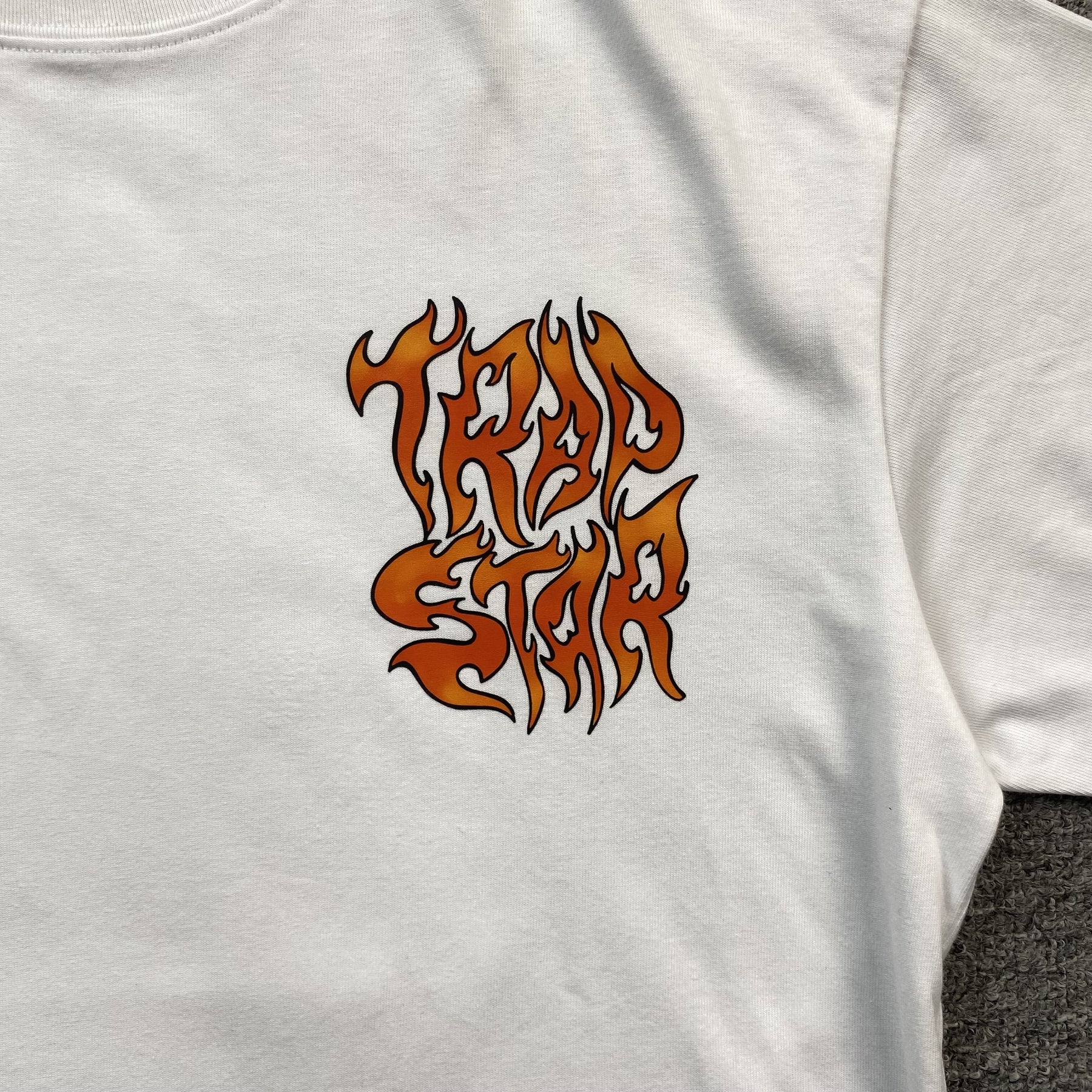 Camisa Trapstar ”Trapstar Lighter” ( Branca )