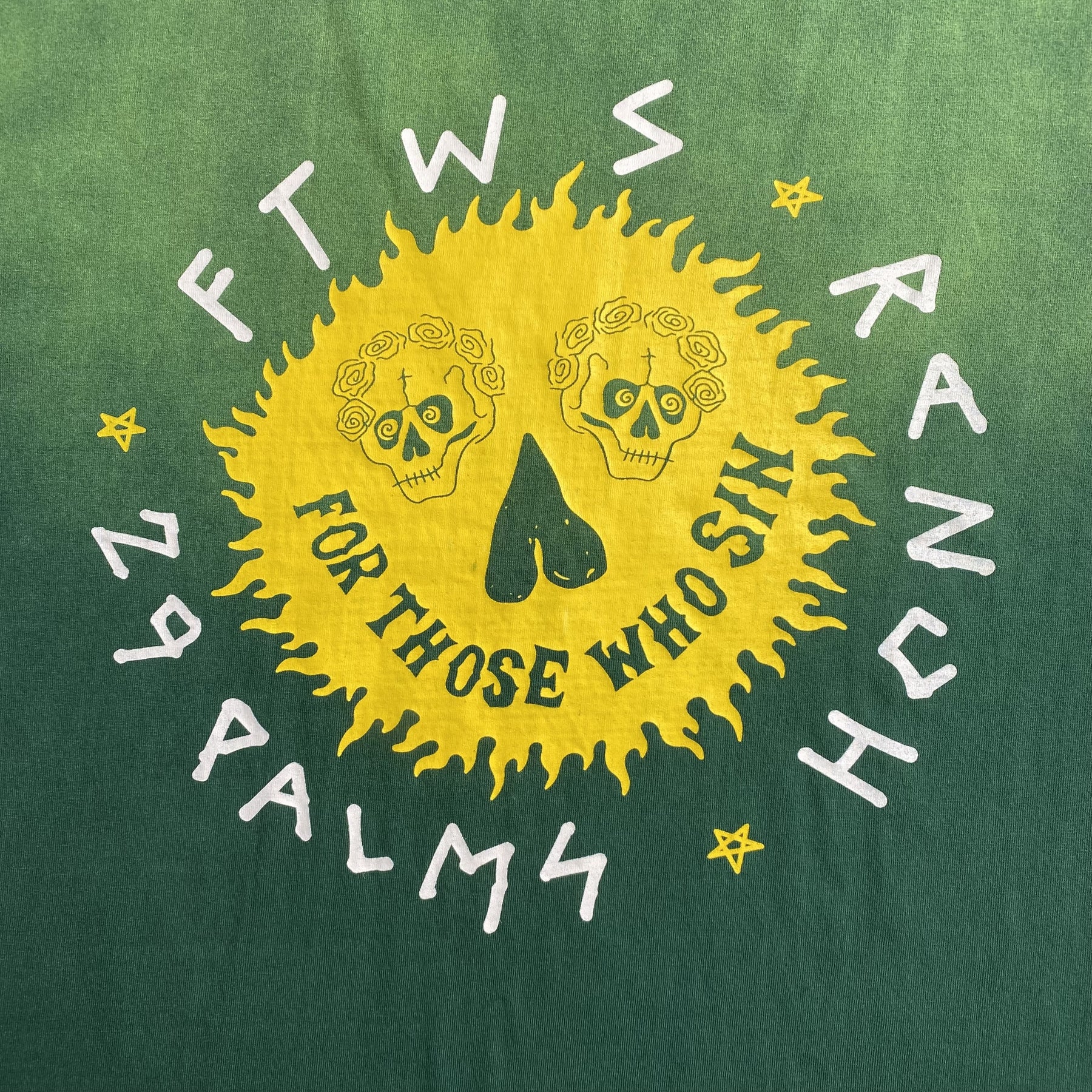 Camisa Cactus Jack ”29 Palms” ( Verde )