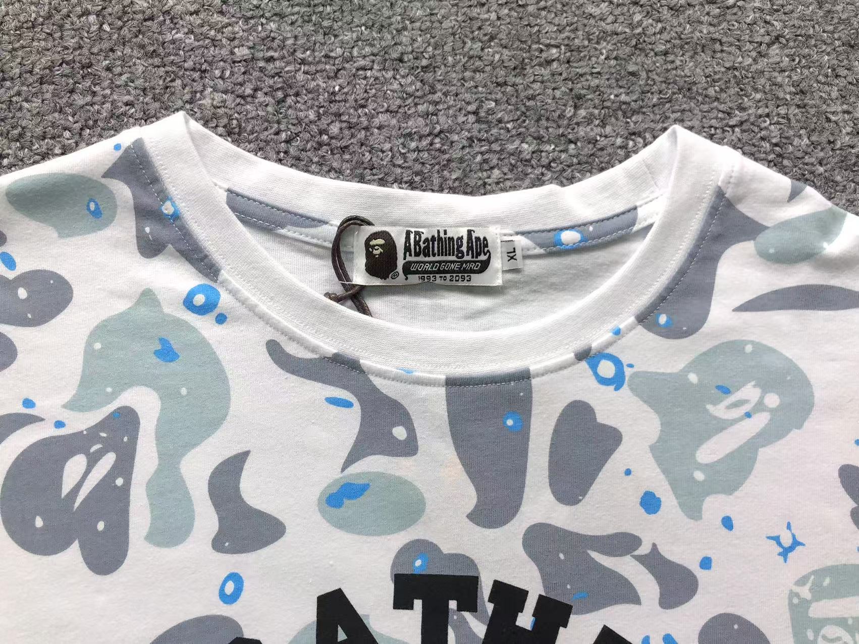 Camisa Bape “Camo White Ape”