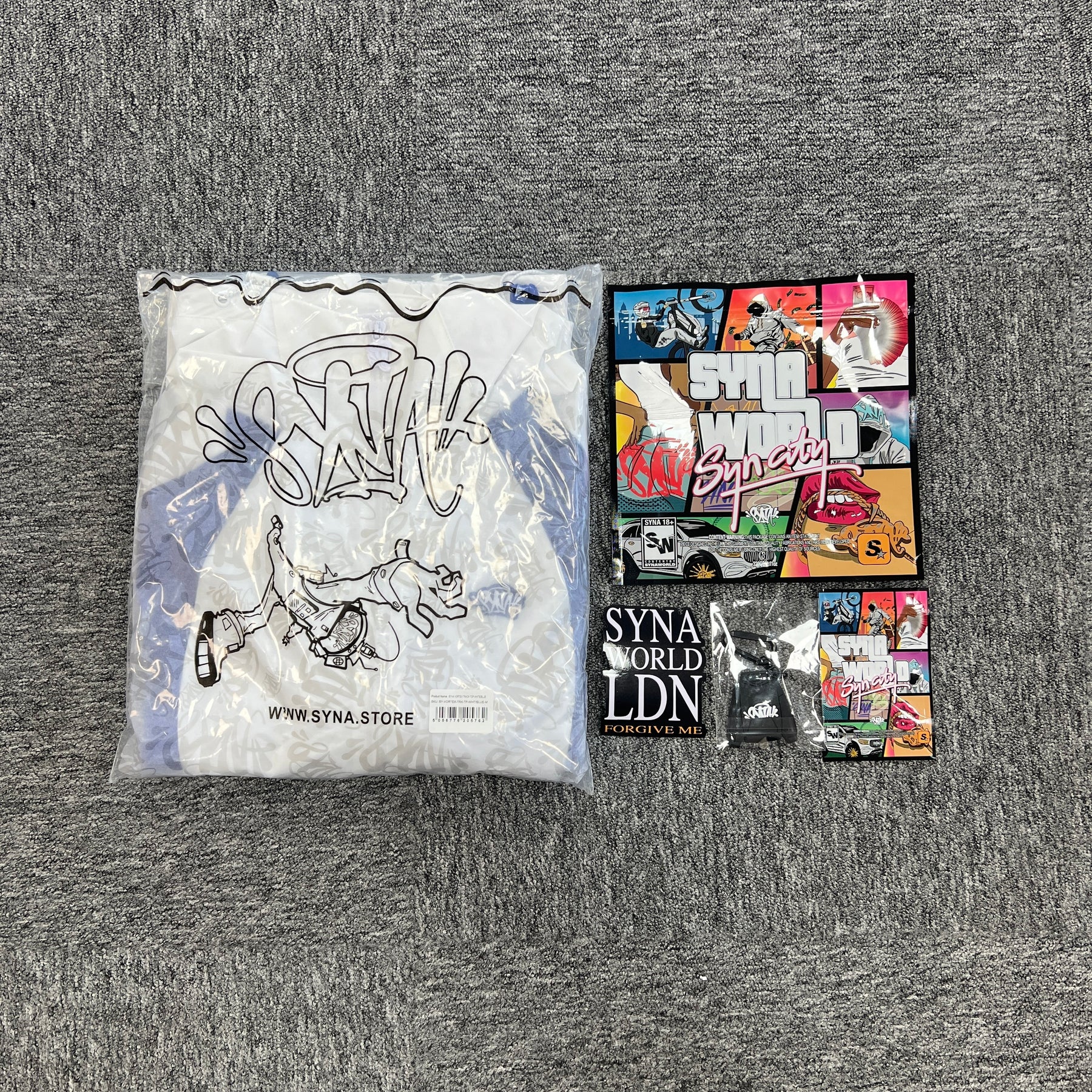 Conjunto Syna World “Vortex Track” ( Branco )