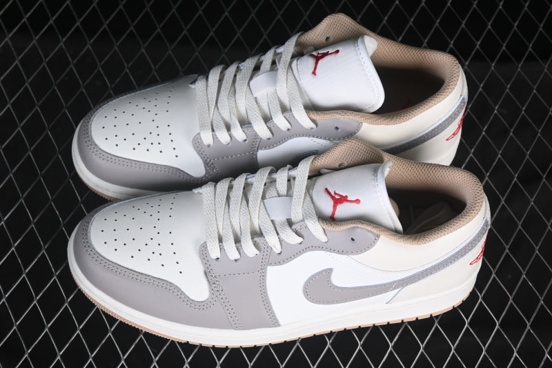 Air Jordan 1 Low “Sail College Grey Rattan”