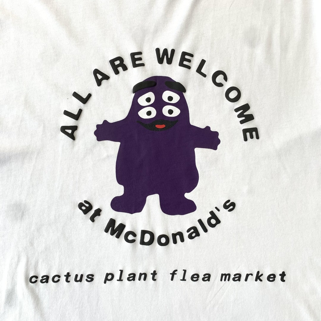 Camisa Cactus Jack x CPFM x McDonald's “All Are Welcome”