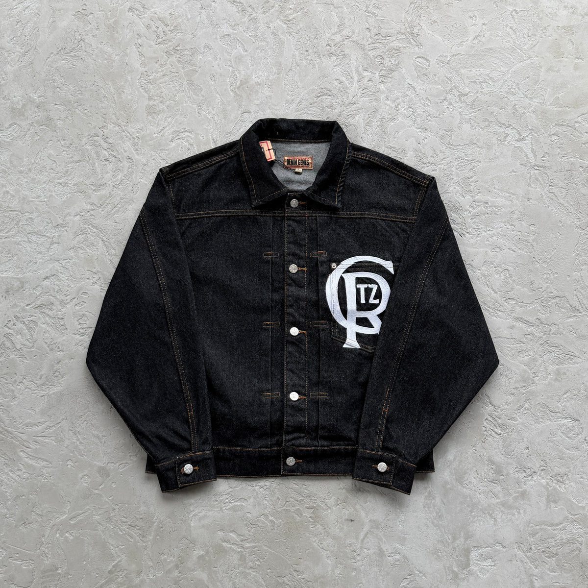 Jaqueta Corteiz “Chainstitch Denim Jacket”