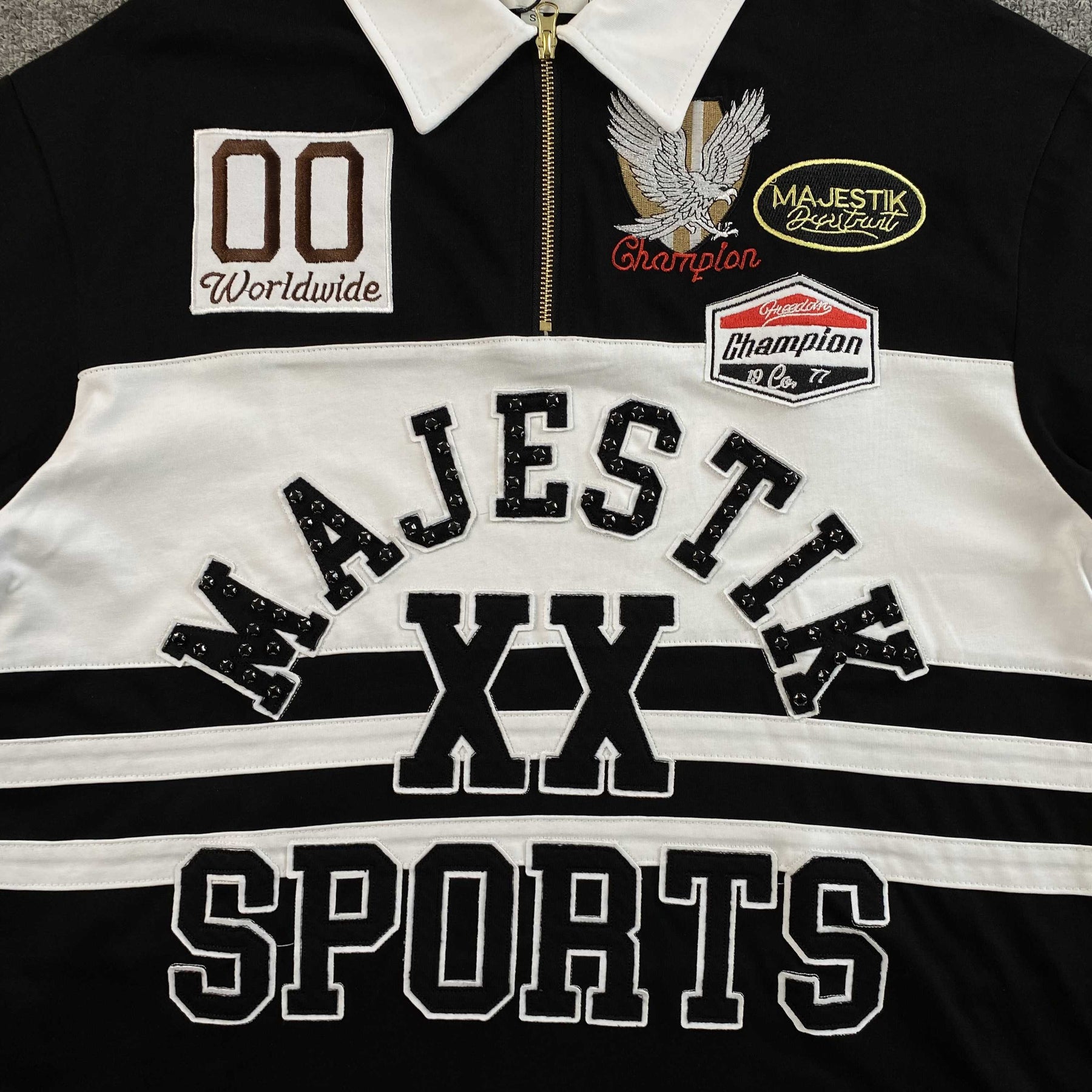 Camisa Majestik “XX Sports” ( Preta )