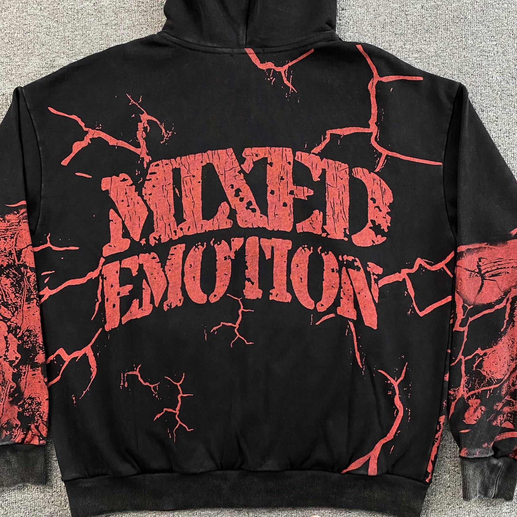Moletom Mixed Emotion “Washed Vintage Cardigan”