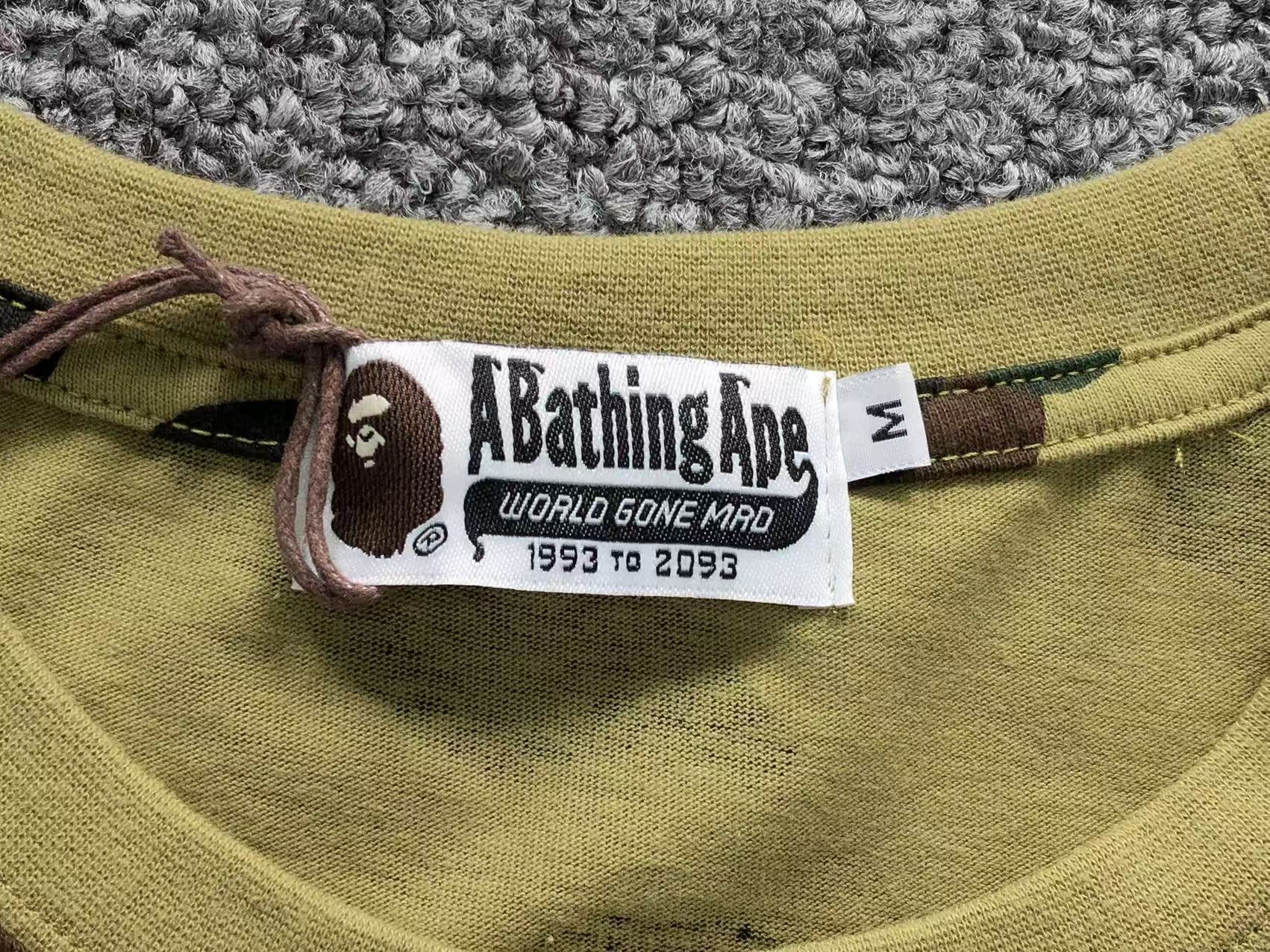 Camisa Bape “Camo Ape”